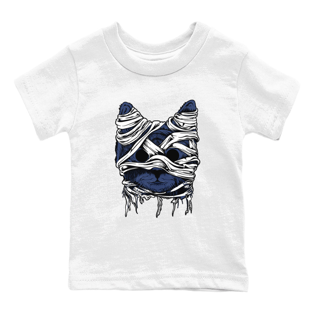 Cat Mummy snkmatch Tees Kids - Air Jordan 1 Midnight Navy