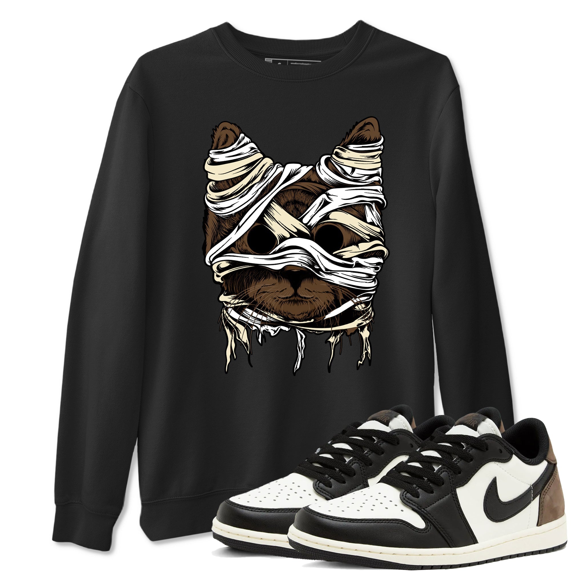 Cat Mummy snkmatch Tees - Air Jordan 1 Mocha