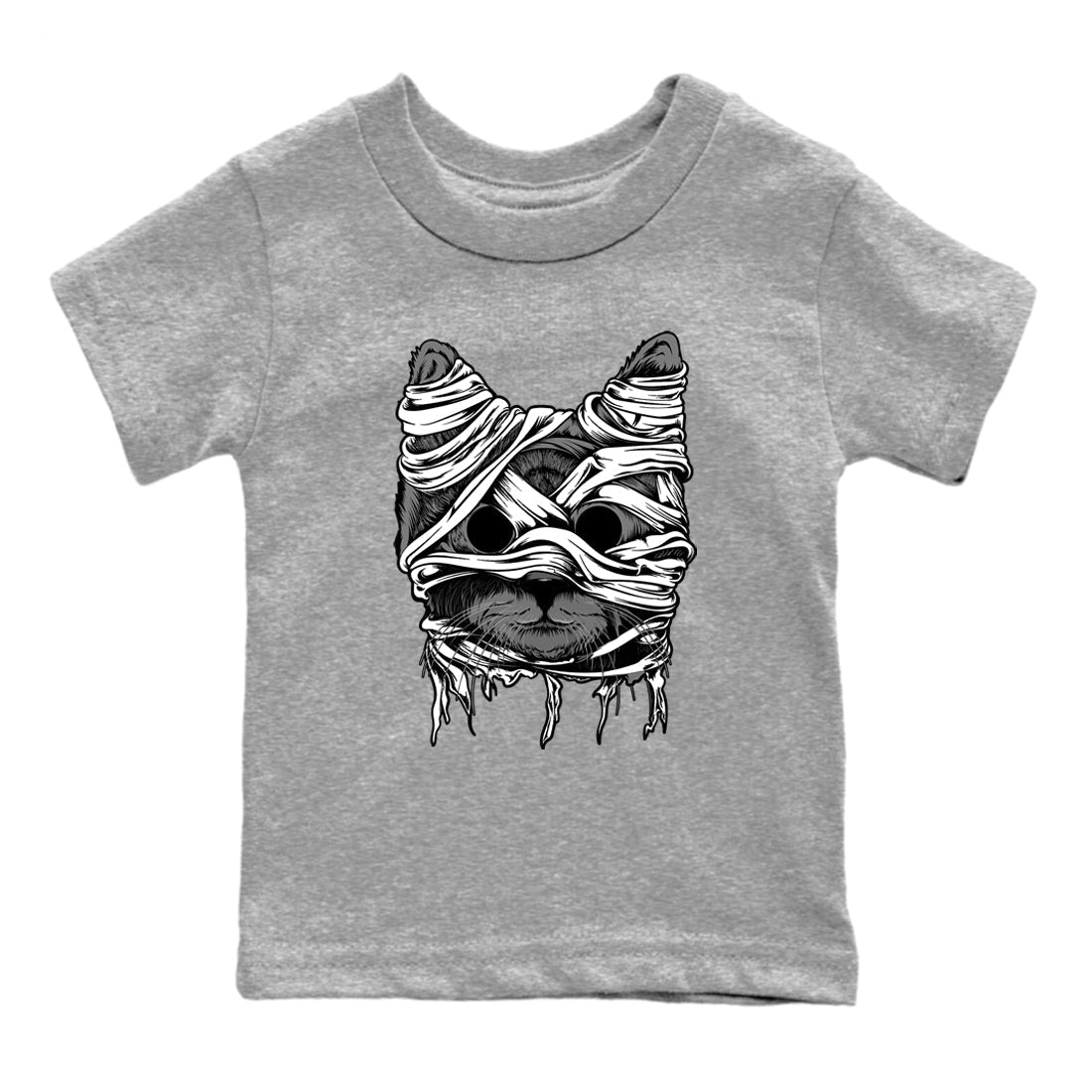 Cat Mummy snkmatch Tees Kids - Air Jordan 4 Fear