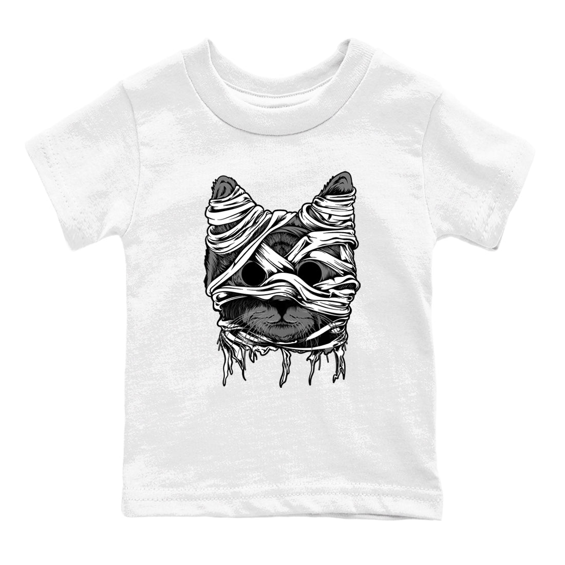 Cat Mummy snkmatch Tees Kids - Air Jordan 4 Fear