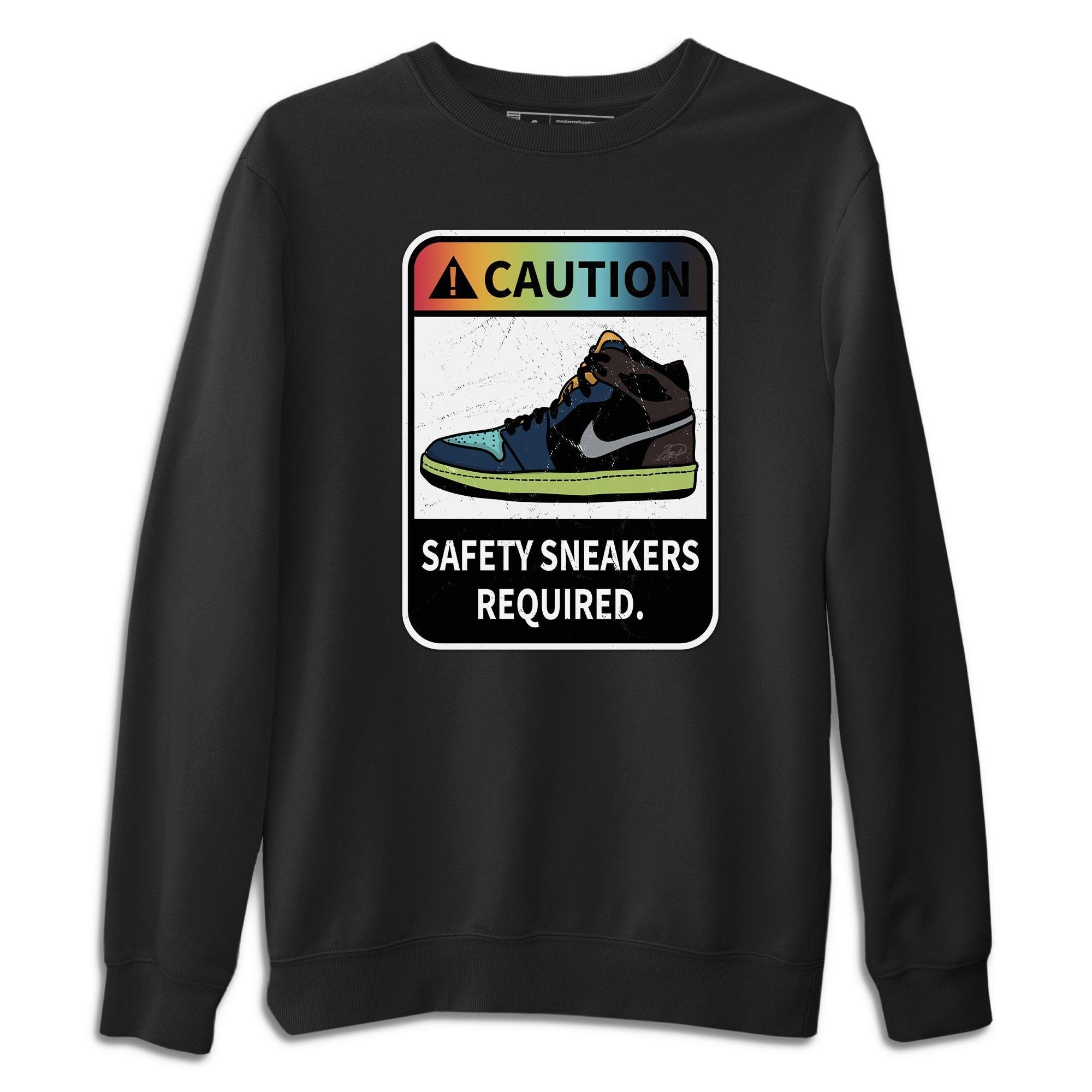 Caution Unisex Tops - Air Jordan 1 Bio Hack