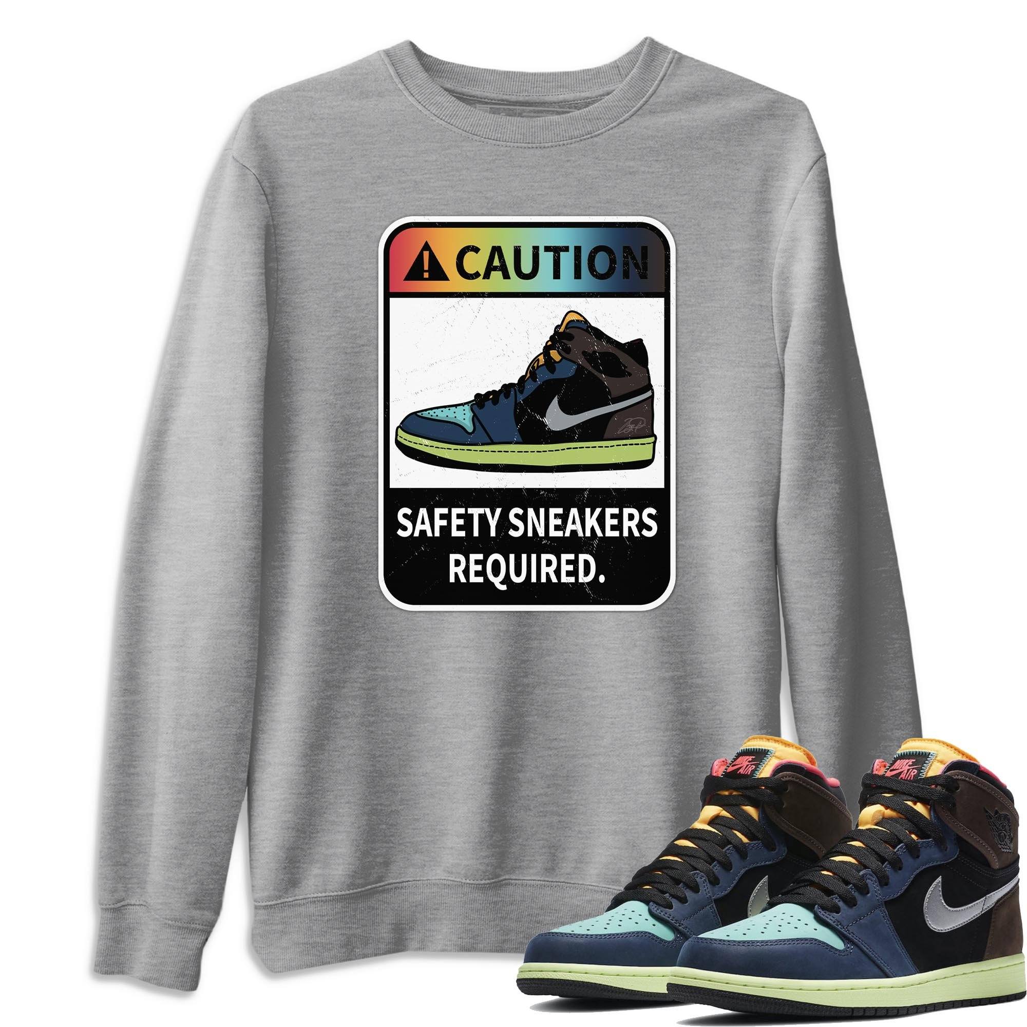 Caution Unisex Tops - Air Jordan 1 Bio Hack