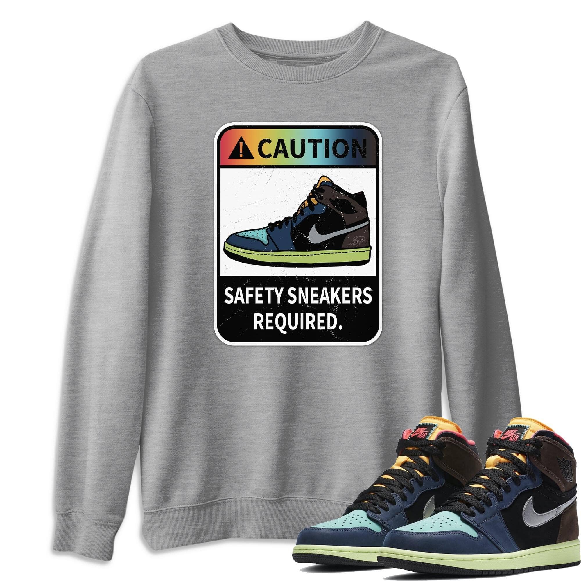 Caution Unisex Tops - Air Jordan 1 Bio Hack