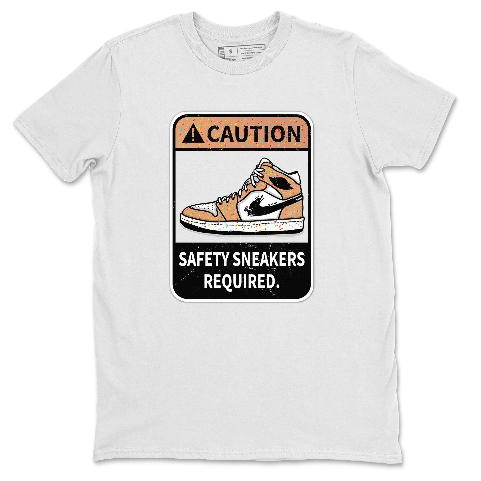 Caution Unisex Tops - Air Jordan 1 Brushstroke