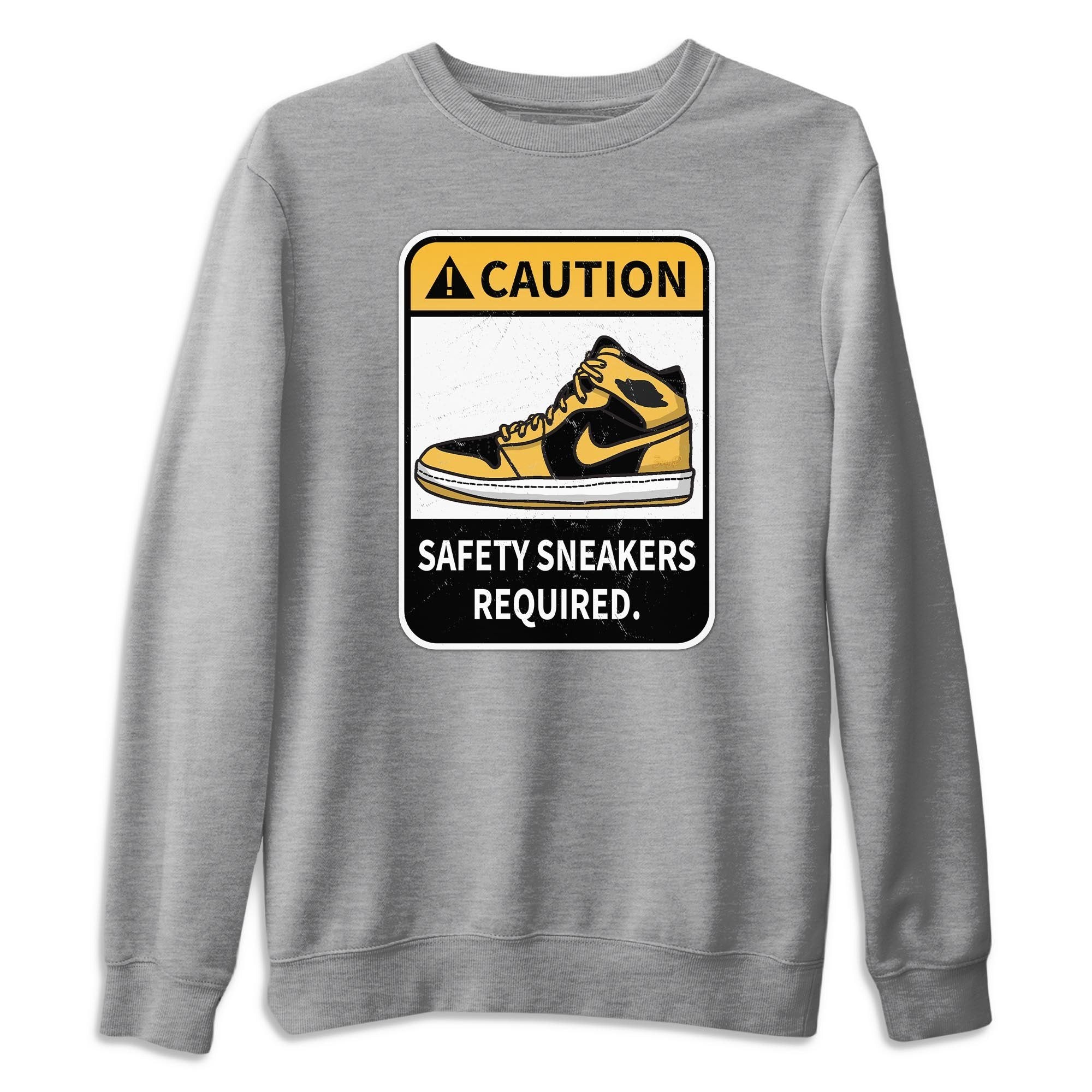 Caution Unisex Tops - Air Jordan 1 Pollen
