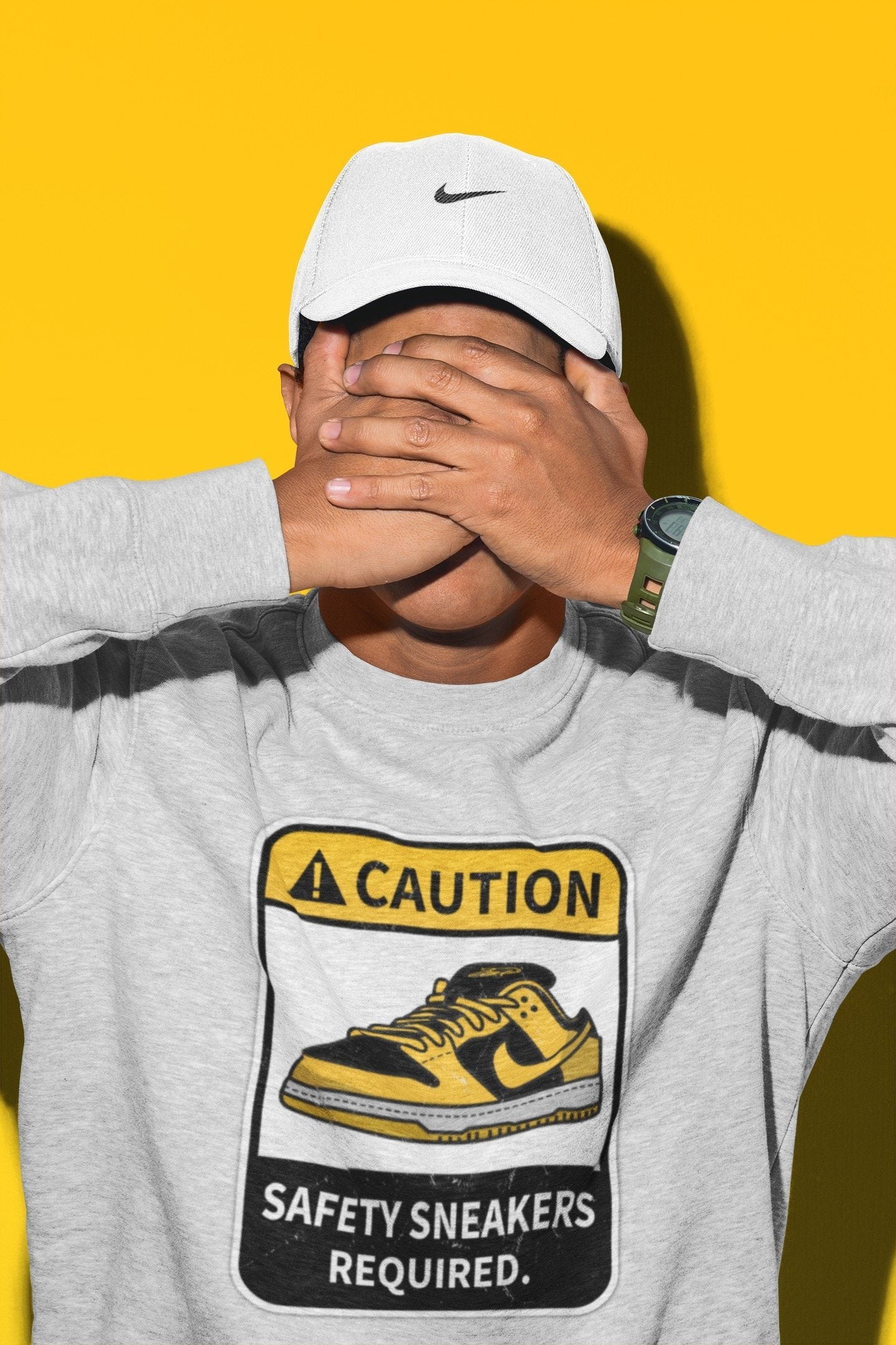 Caution Unisex Tops - Dunk Championship Goldenrod
