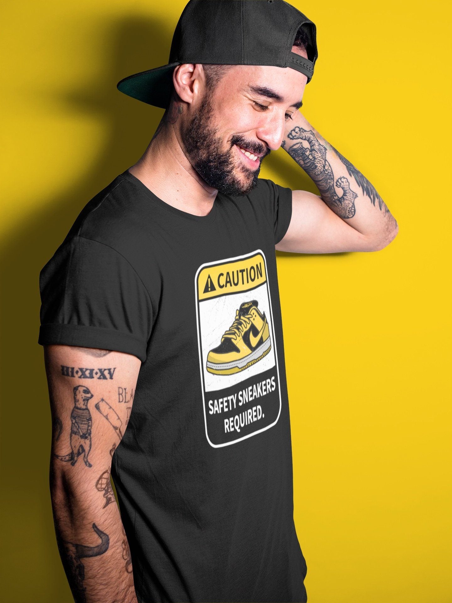 Caution Unisex Tops - Dunk Championship Goldenrod