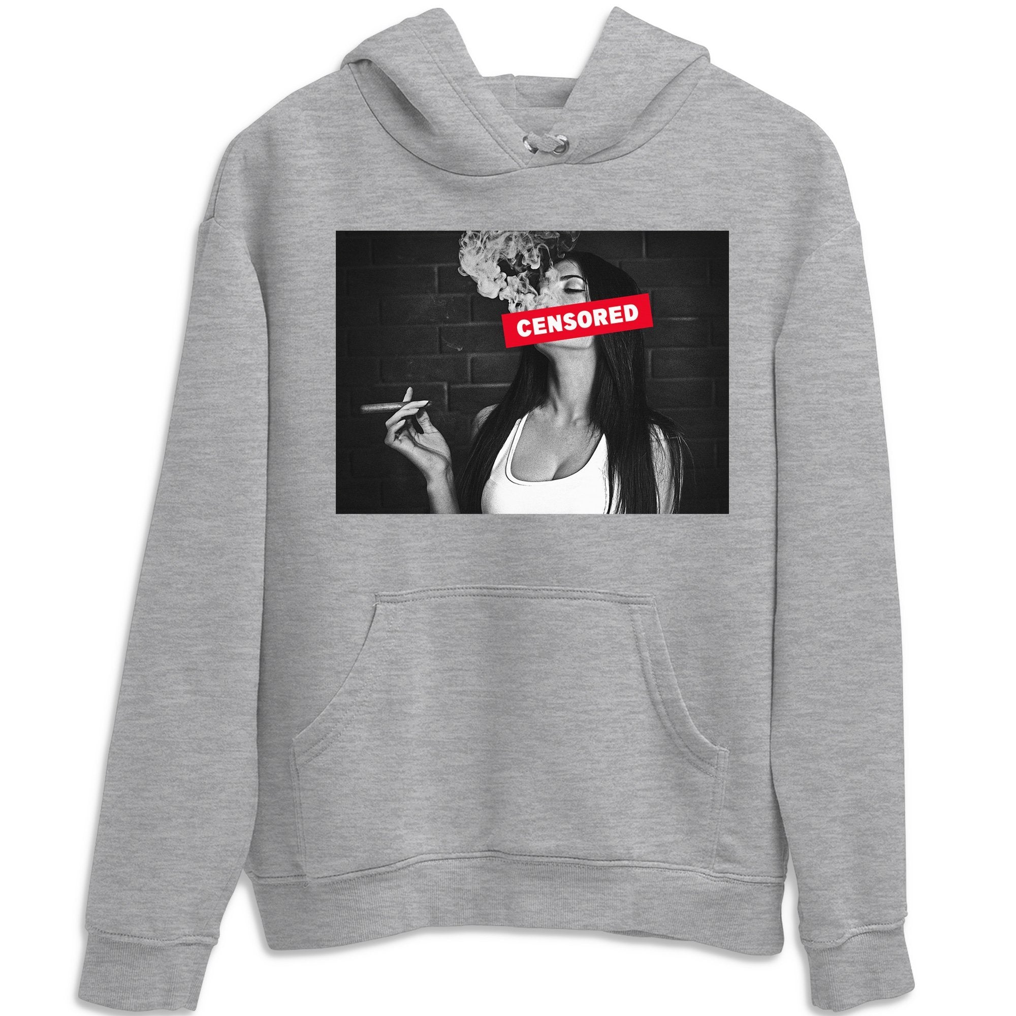 Censored Unisex Tops - Air Jordan 4 Red Thunder
