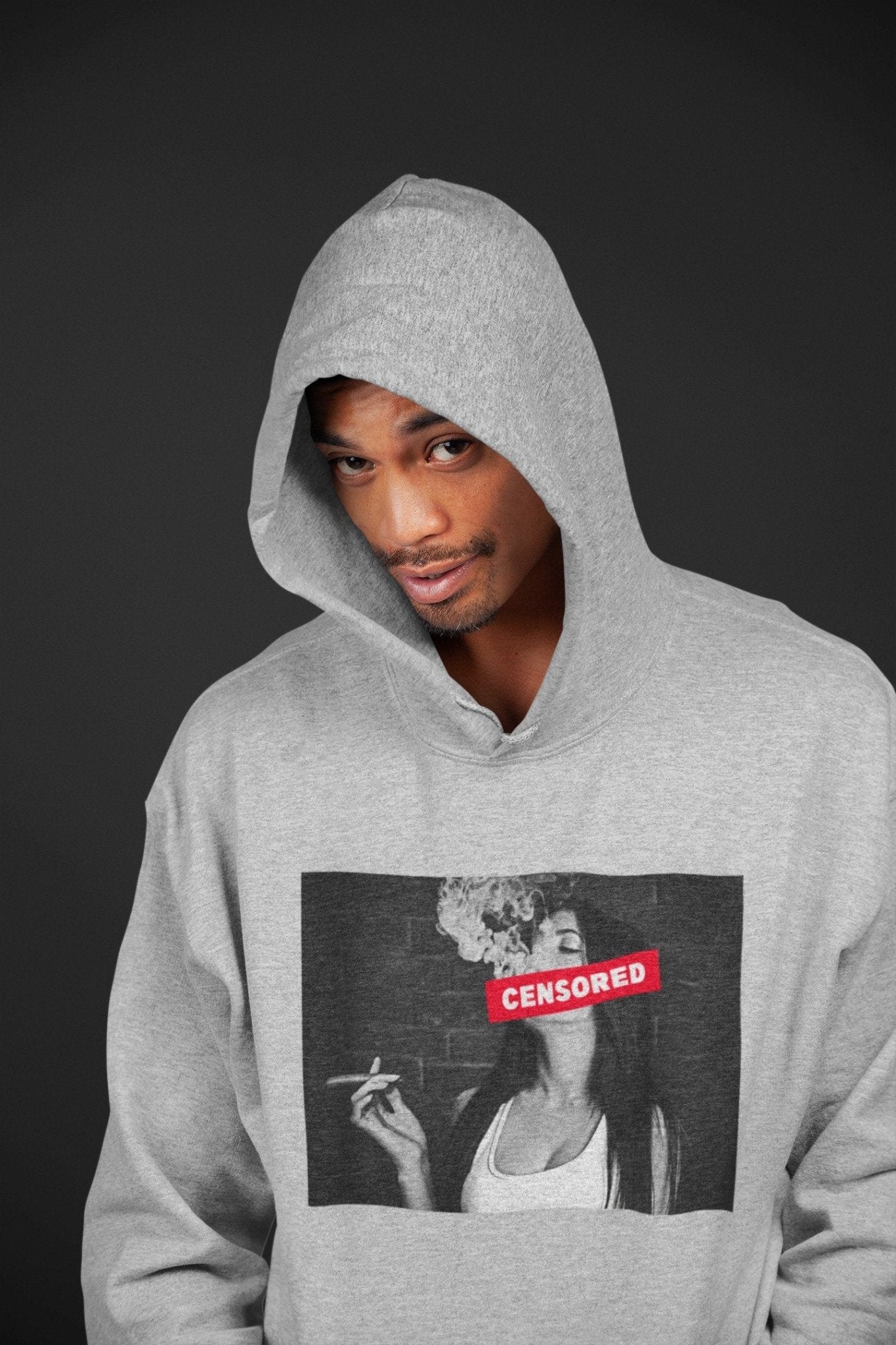 Censored Unisex Tops - Air Jordan 4 Red Thunder