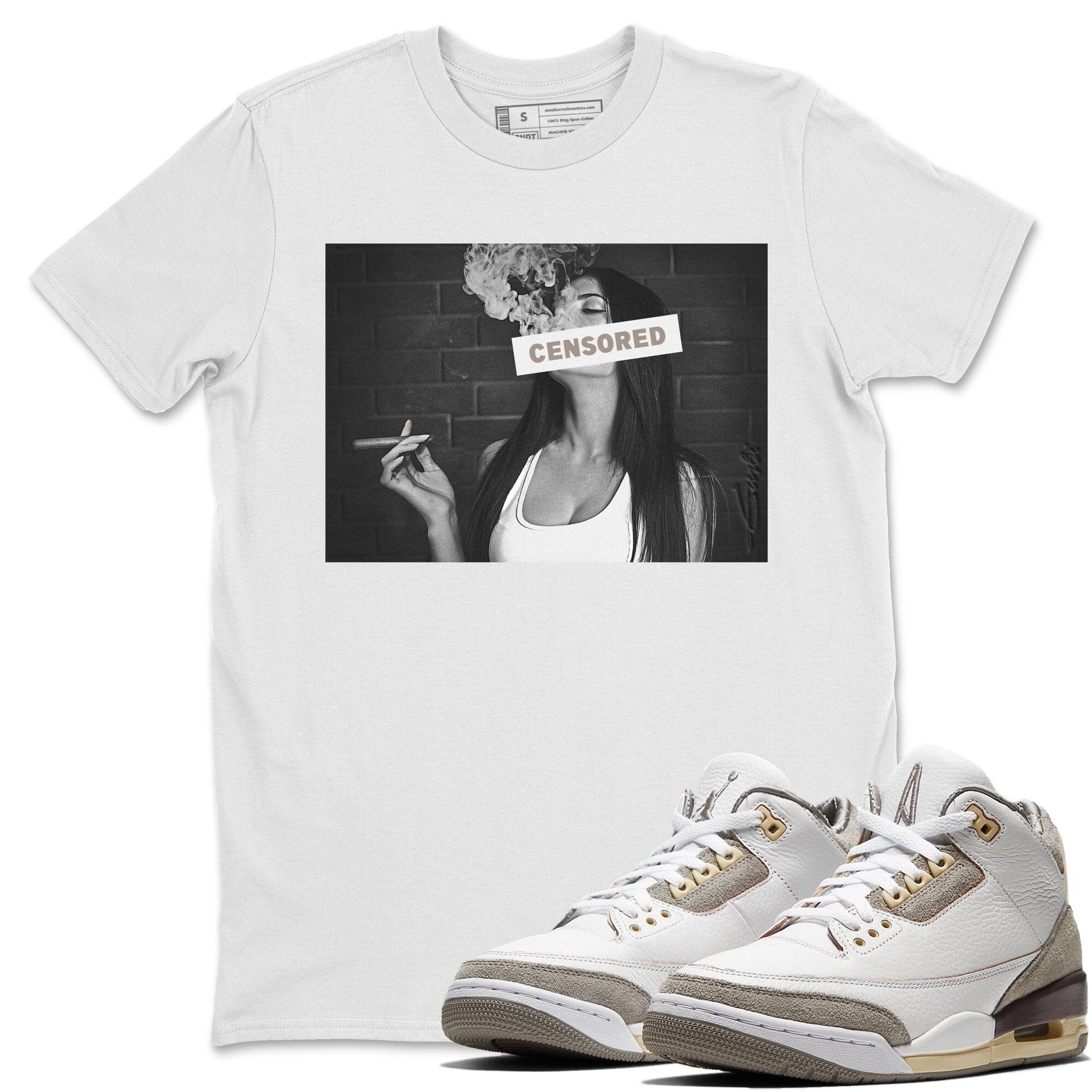 Censored Unisex Tops - Air Jordan 3 A Ma Maniere