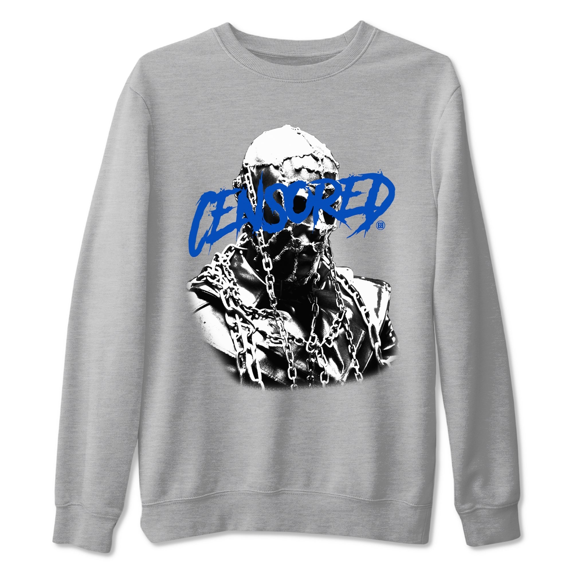 Censored Graphic snkmatch Tees - Air Jordan 1 Game Royal
