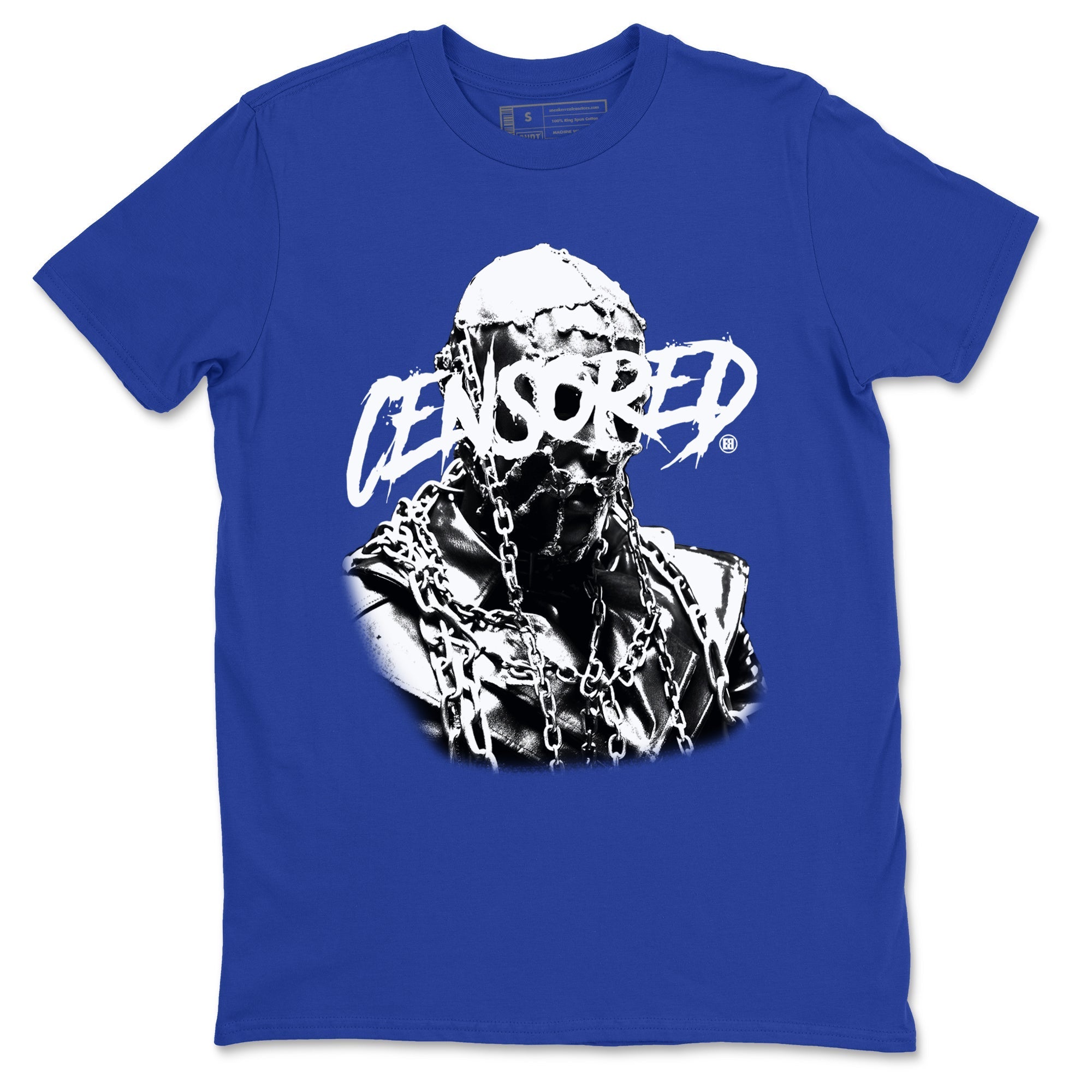 Censored Graphic snkmatch Tees - Air Jordan 1 Game Royal