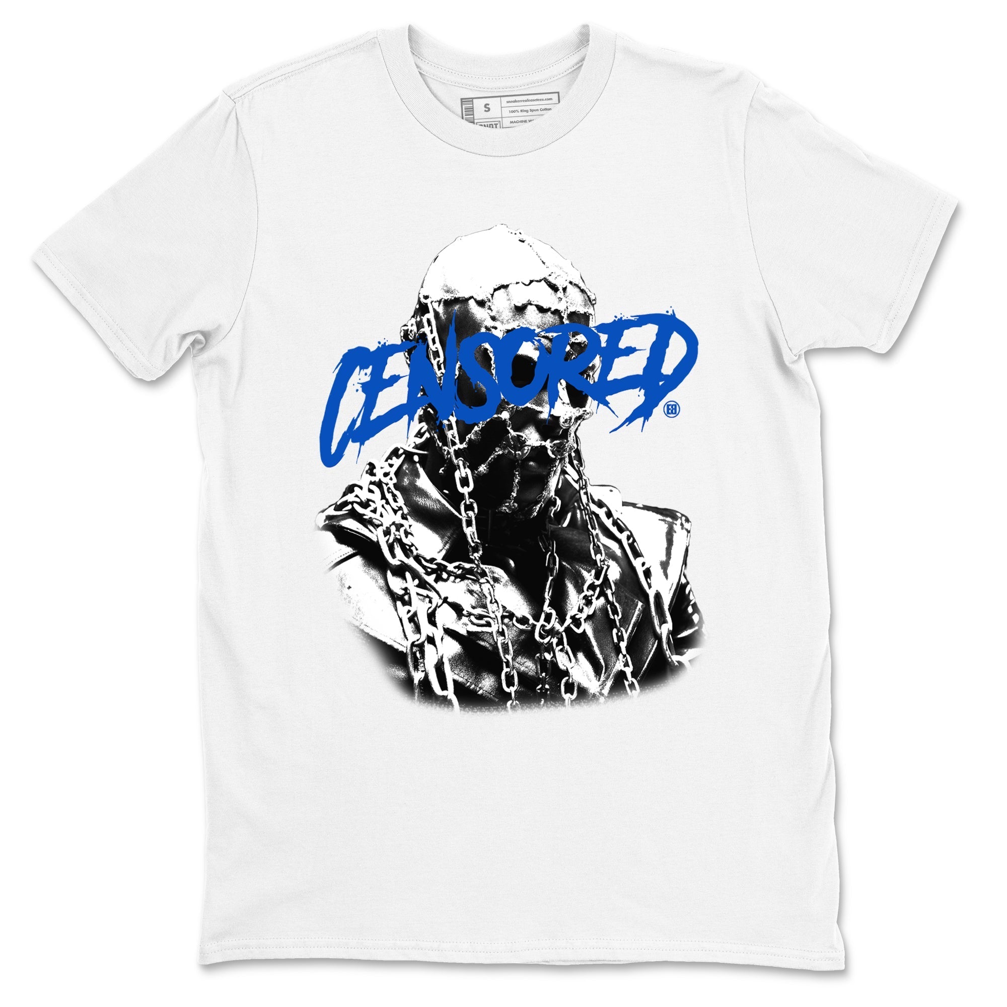 Censored Graphic snkmatch Tees - Air Jordan 1 Game Royal