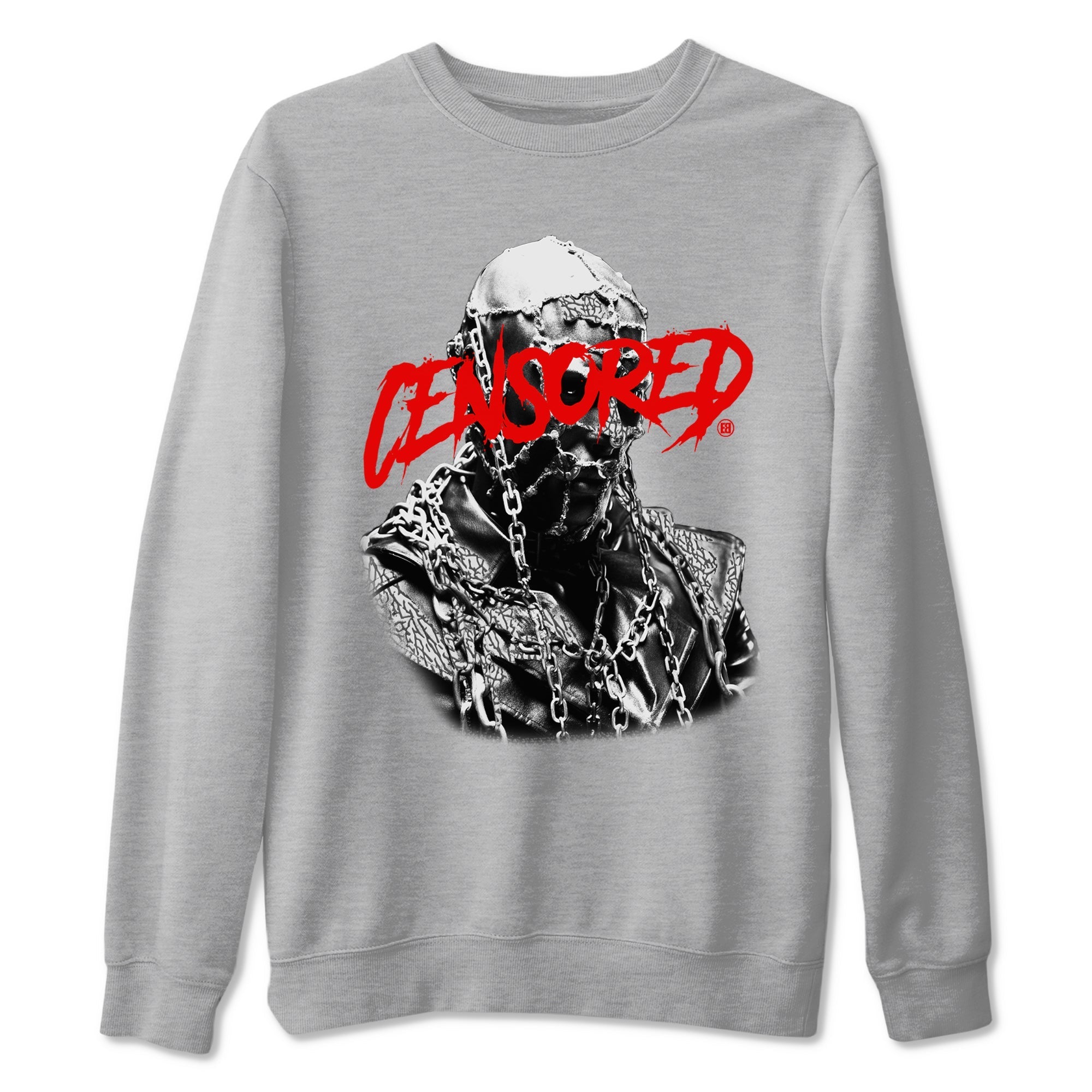 Censored Graphic snkmatch Tees - Air Jordan 3 Black Cement