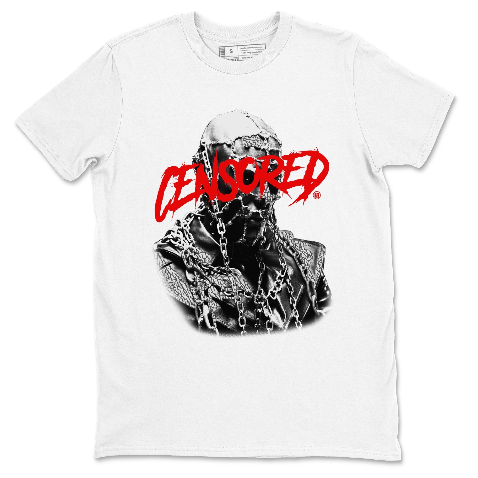 Censored Graphic snkmatch Tees - Air Jordan 3 Black Cement