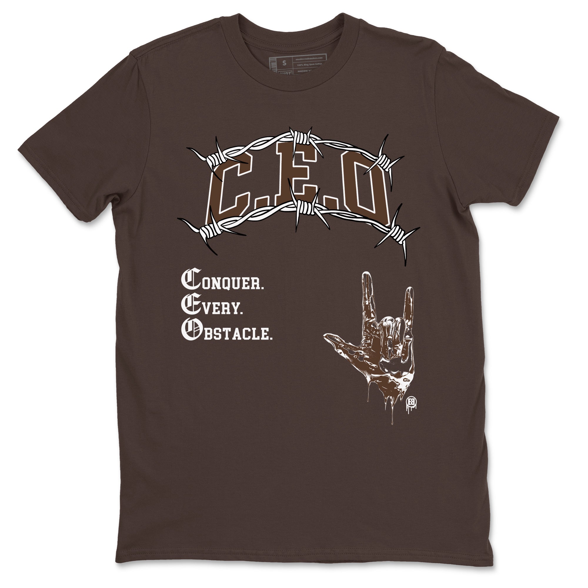 CEO snkmatch Tees - Air Jordan 12 Baroque Brown