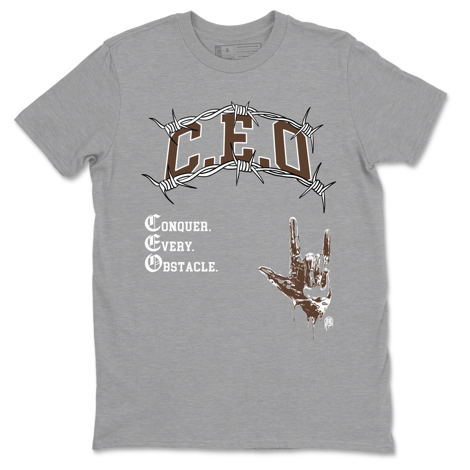 CEO snkmatch Tees - Air Jordan 12 Baroque Brown