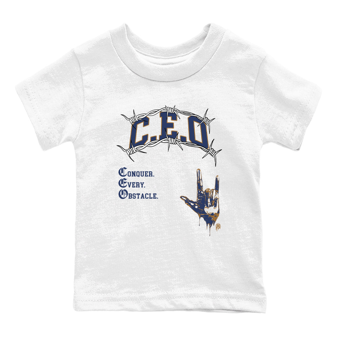 CEO snkmatch Tees Kids - Air Jordan 13 Midnight Navy