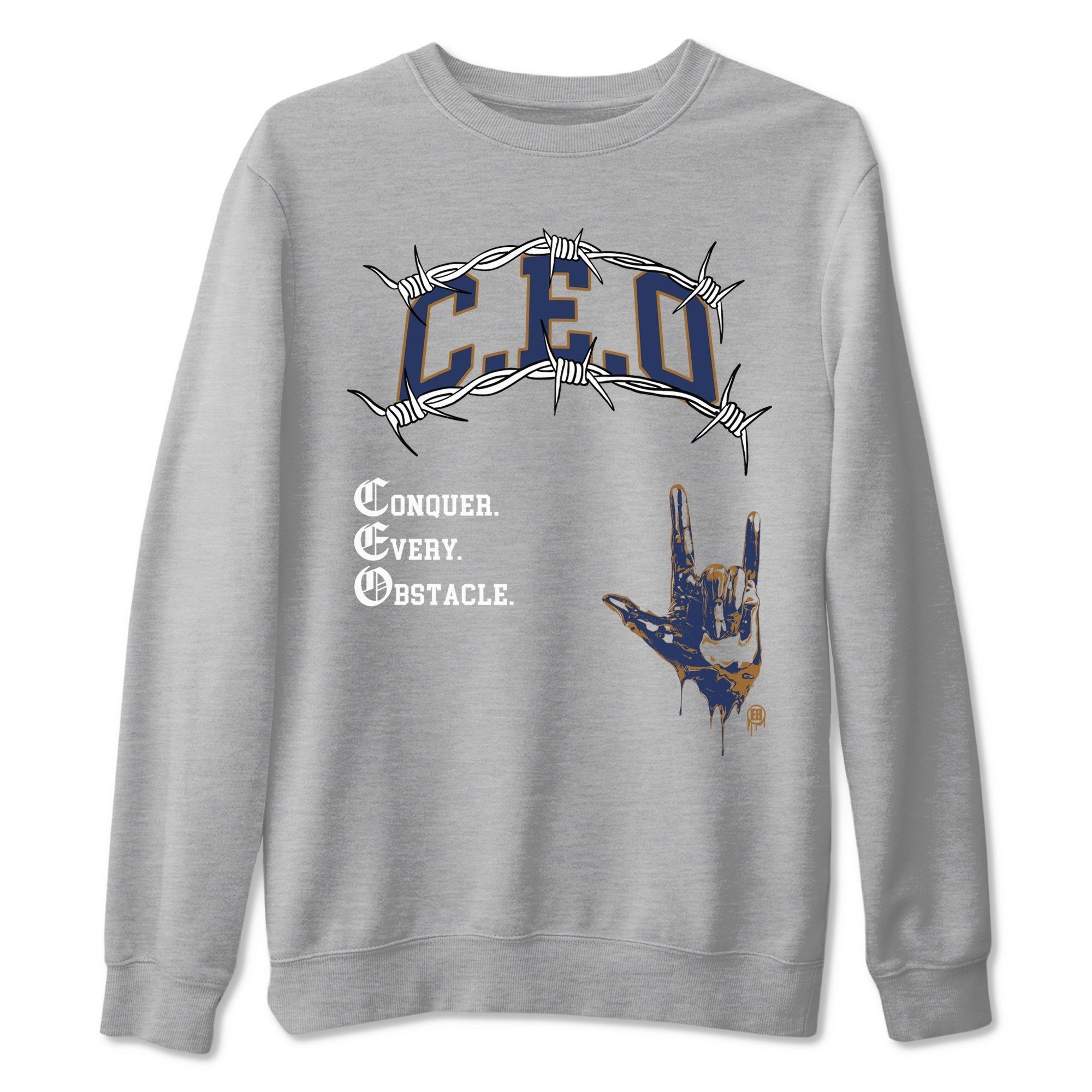 CEO snkmatch Tees - Air Jordan 13 Midnight Navy