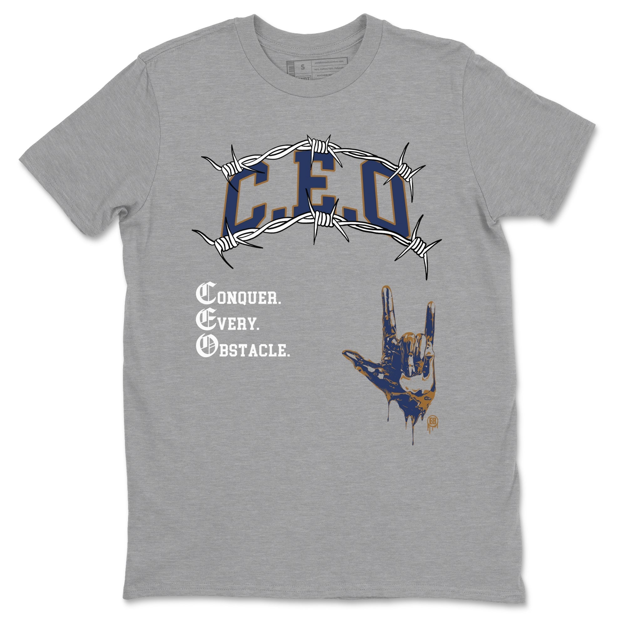 CEO snkmatch Tees - Air Jordan 13 Midnight Navy