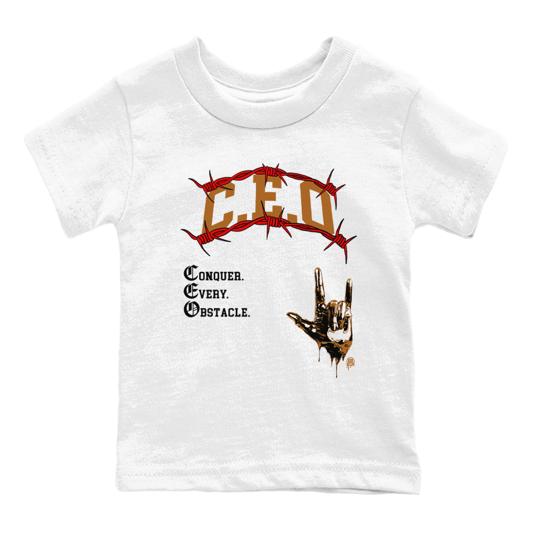 CEO snkmatch Tees Kids - Air Jordan 5 Archaeo Brown
