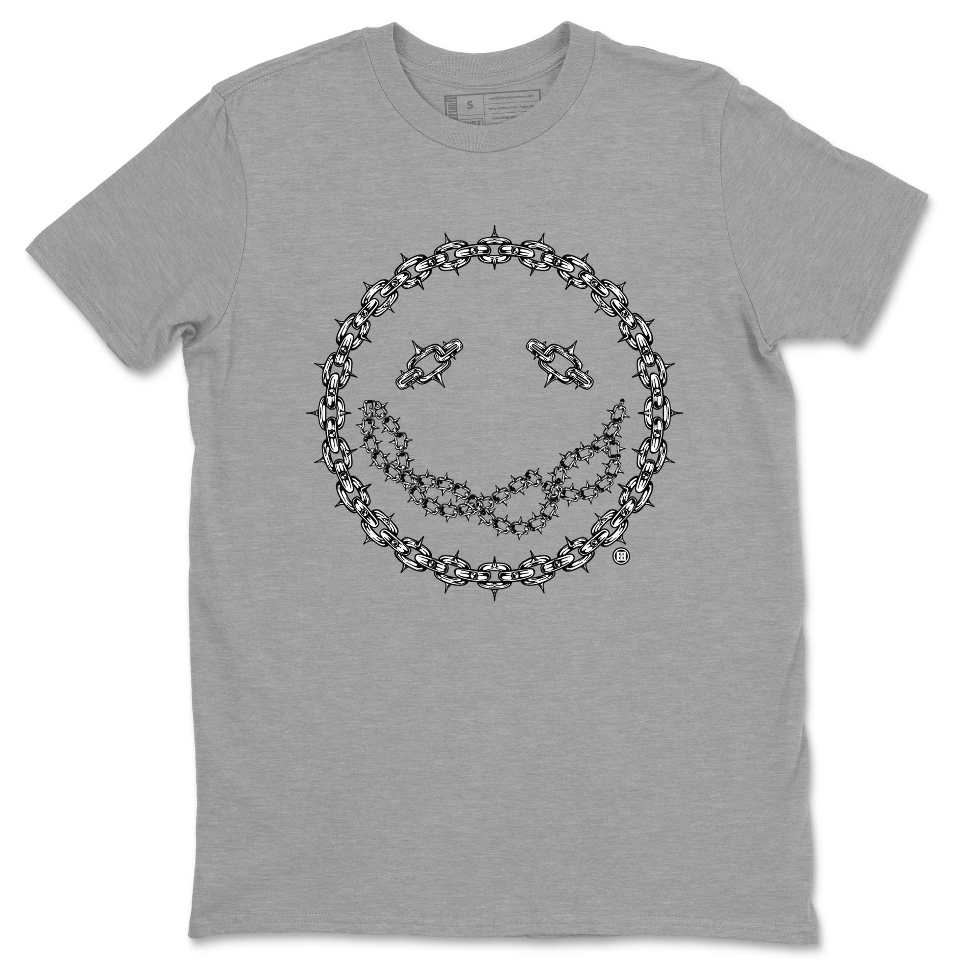 Chain Smile snkmatch Tees - Air Jordan 1 Black White