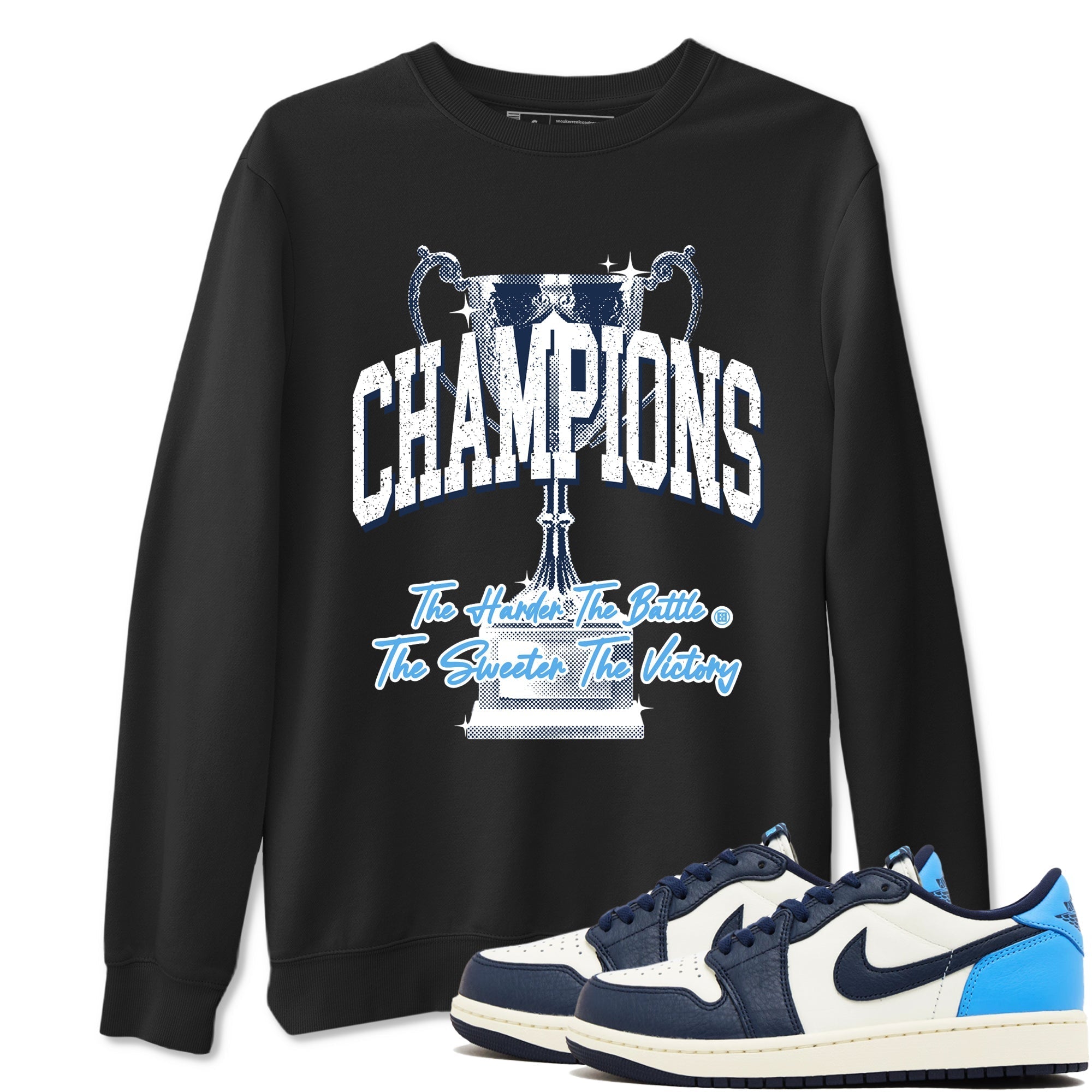 Champions Trophy snkmatch Tees - Air Jordan 1 Obsidian
