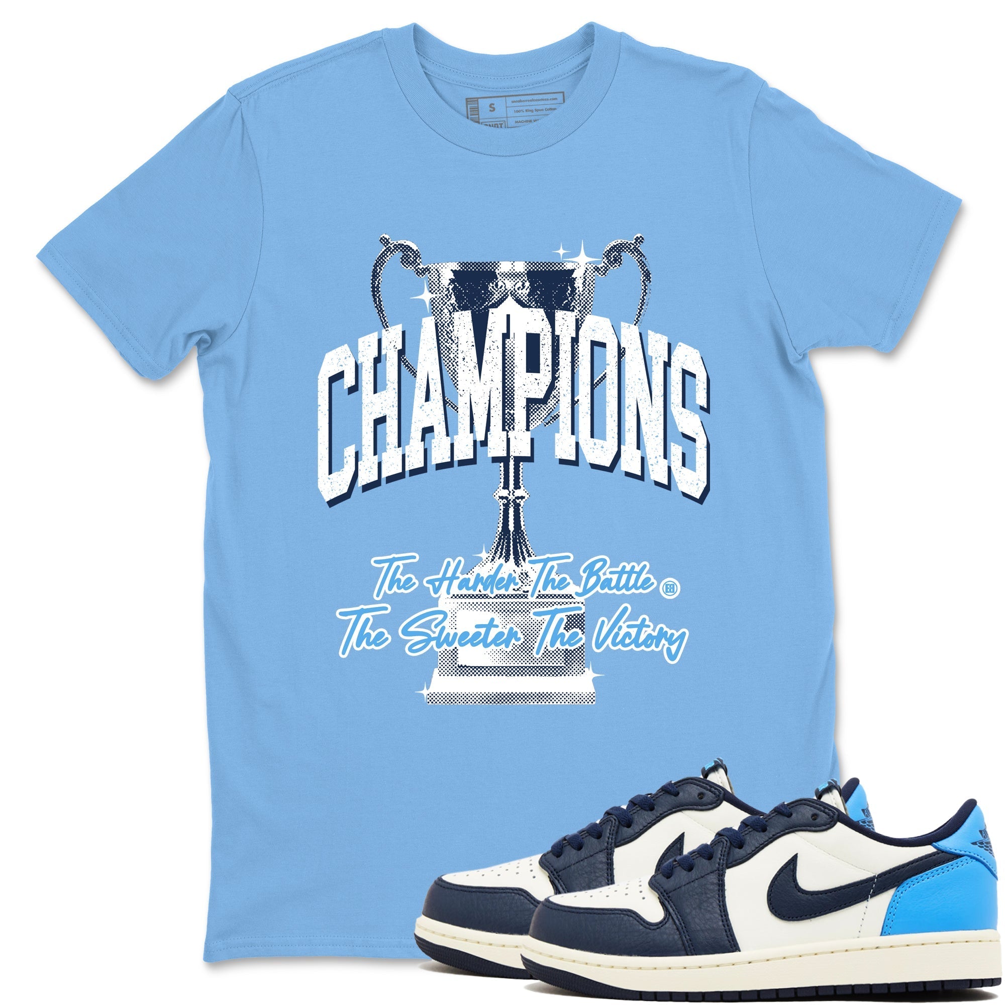 Champions Trophy snkmatch Tees - Air Jordan 1 Obsidian