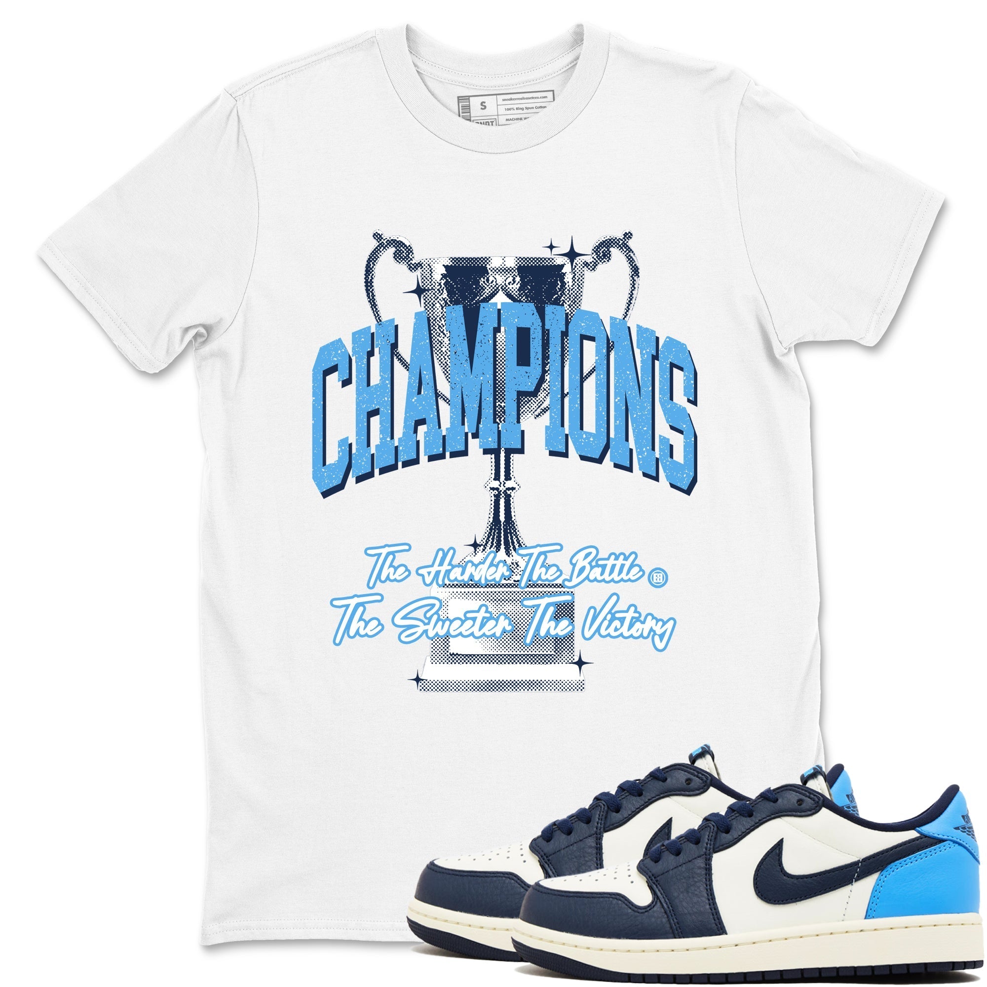 Champions Trophy snkmatch Tees - Air Jordan 1 Obsidian