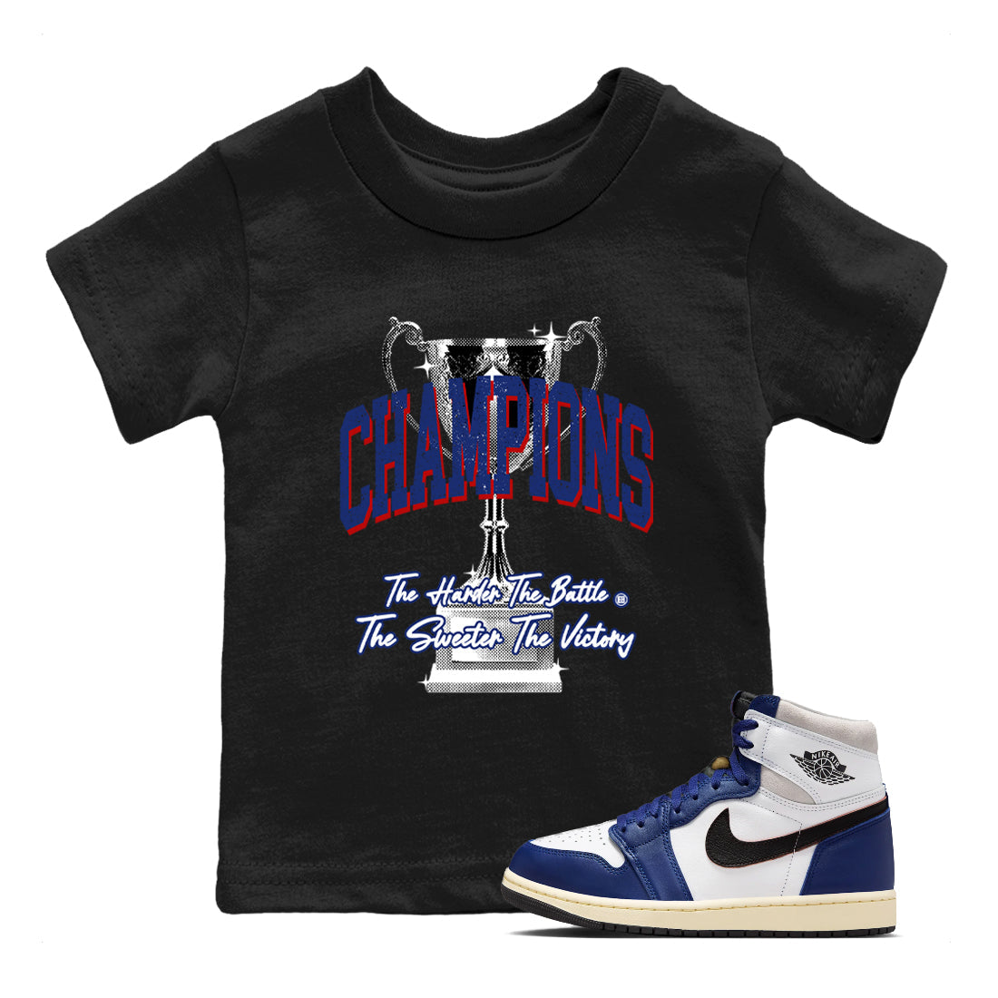 Champions Trophy snkmatch Tees Kids - Air Jordan 1 Rare Air