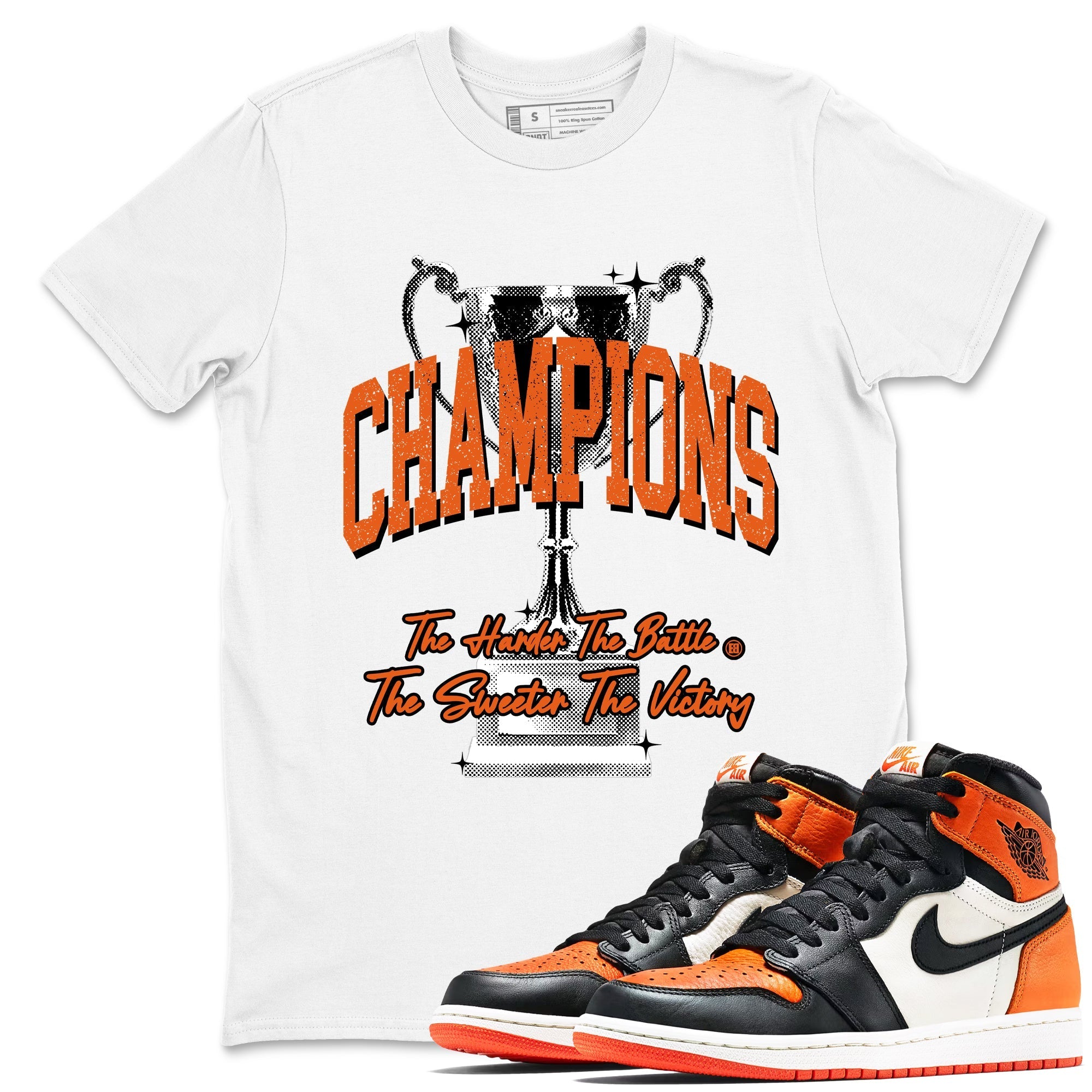 Champions Trophy snkmatch Tees - Air Jordan 1 Shattered Backboard