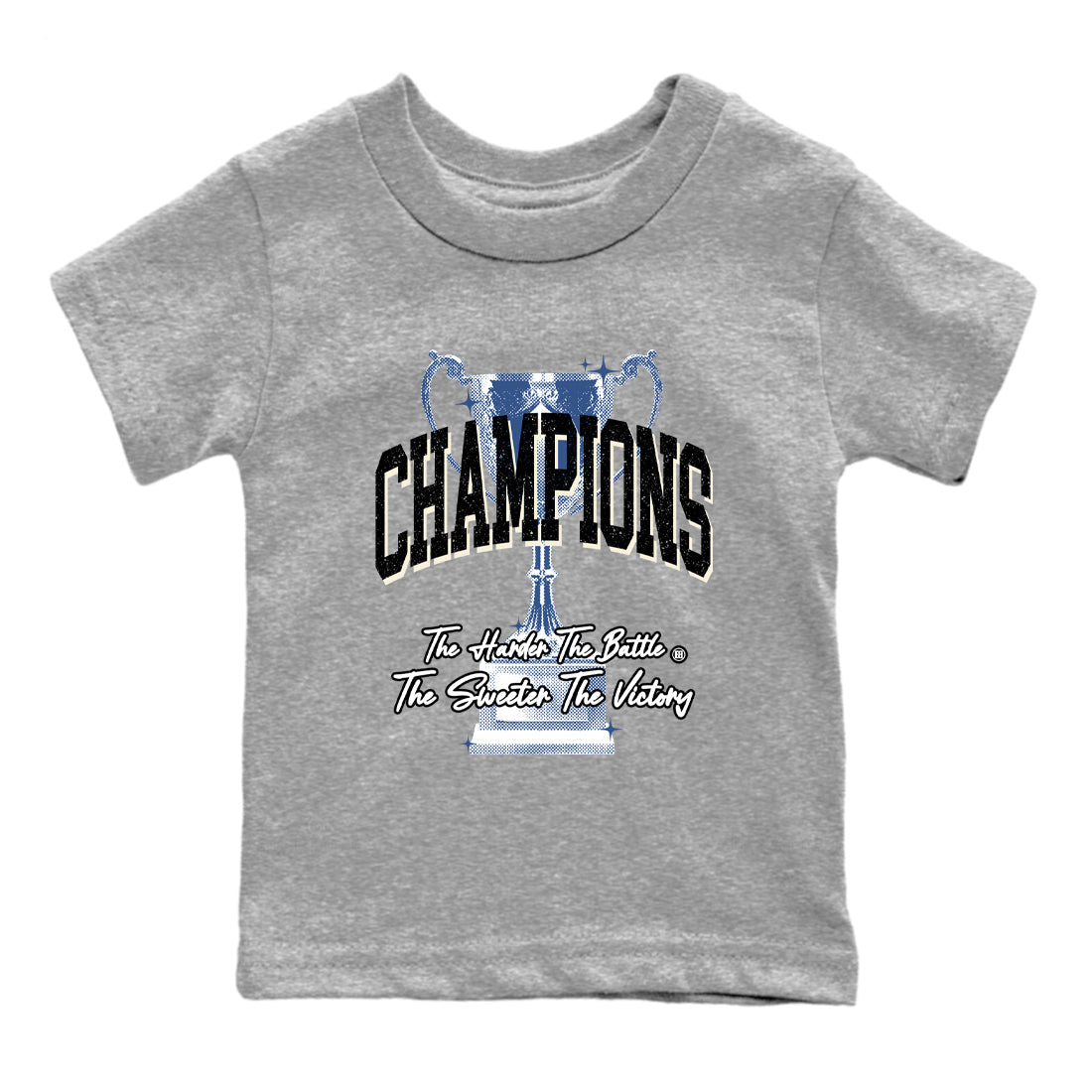 Champions Trophy snkmatch Tees Kids - Air Jordan 3 A Ma Maniere x Diffused Blue