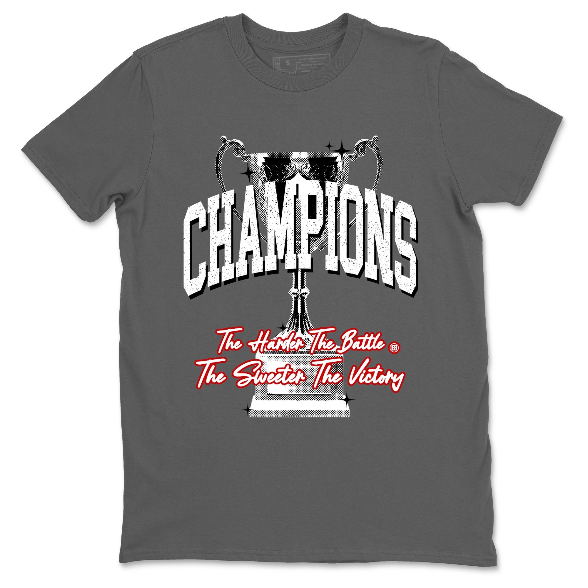 Champions Trophy snkmatch Tees - Air Jordan 4 White Cement