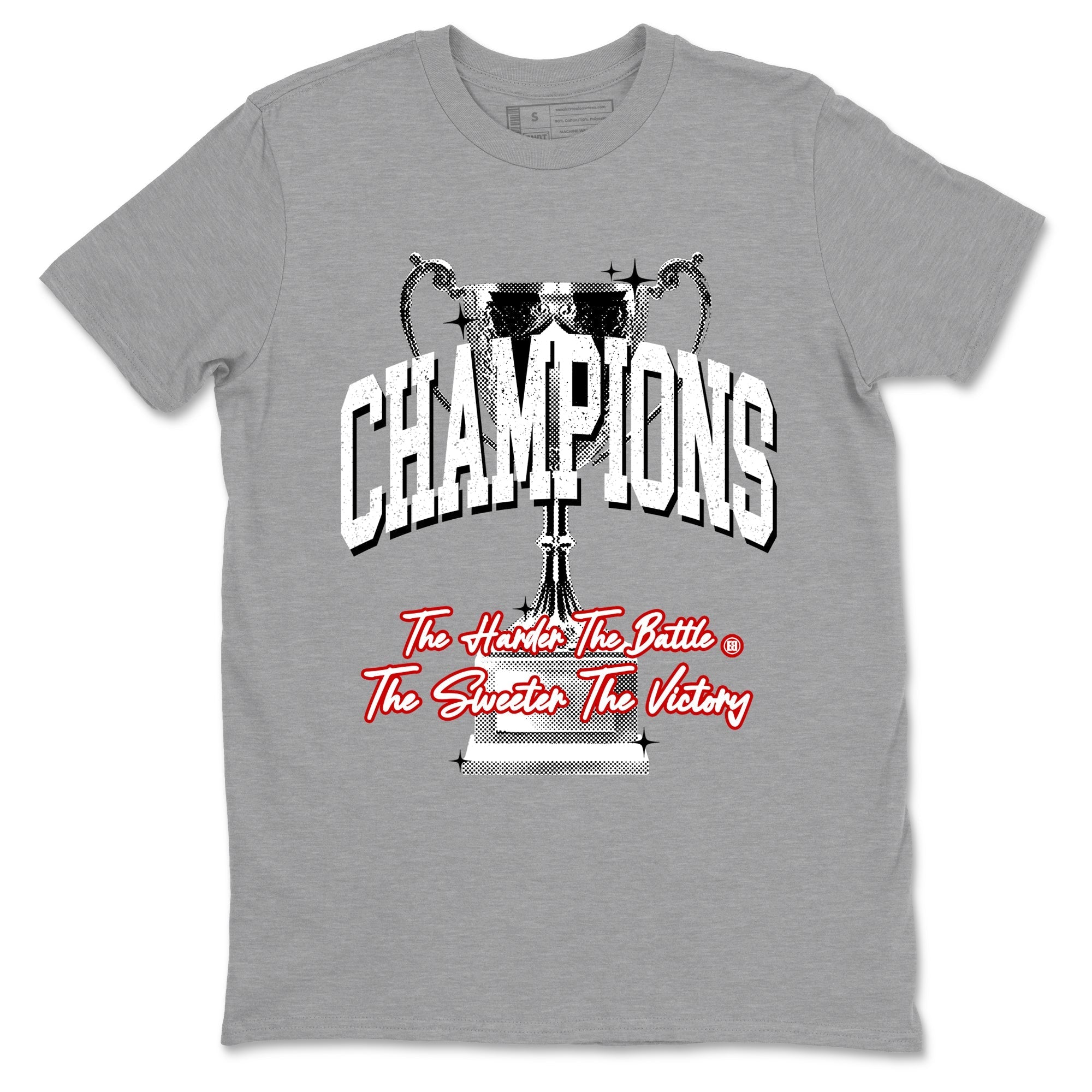 Champions Trophy snkmatch Tees - Air Jordan 4 White Cement