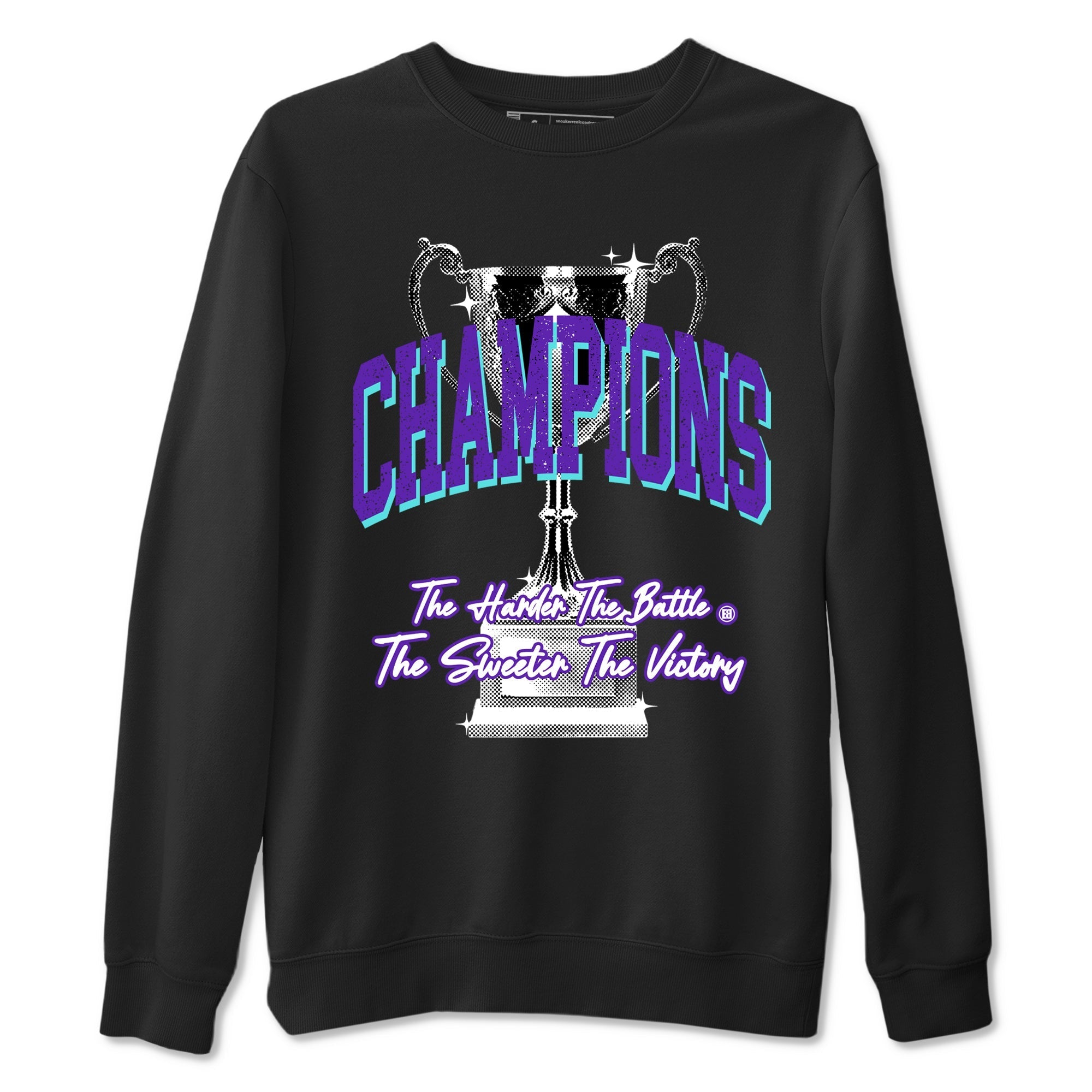 Champions Trophy snkmatch Tees - Air Jordan 5 Grape
