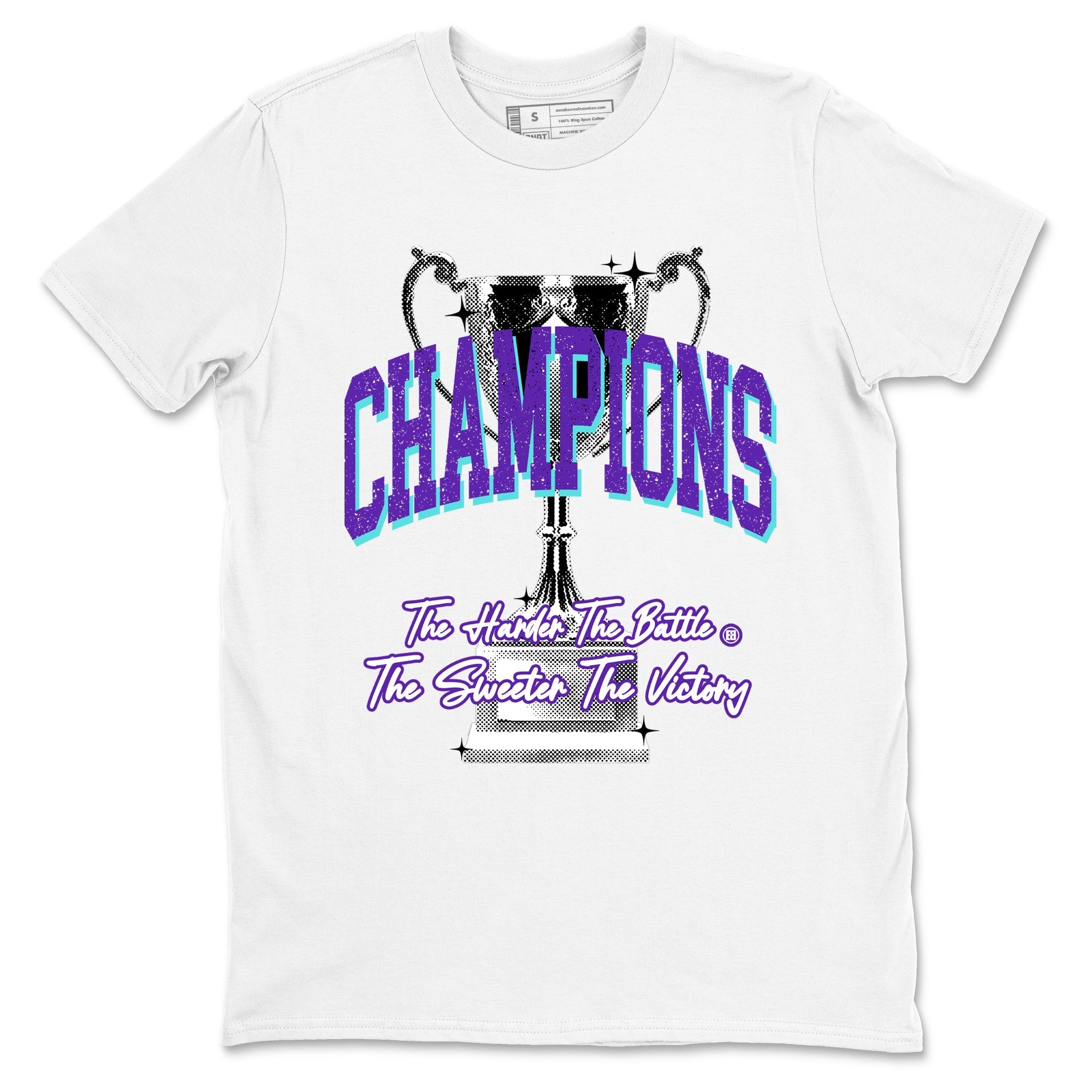 Champions Trophy snkmatch Tees - Air Jordan 5 Grape