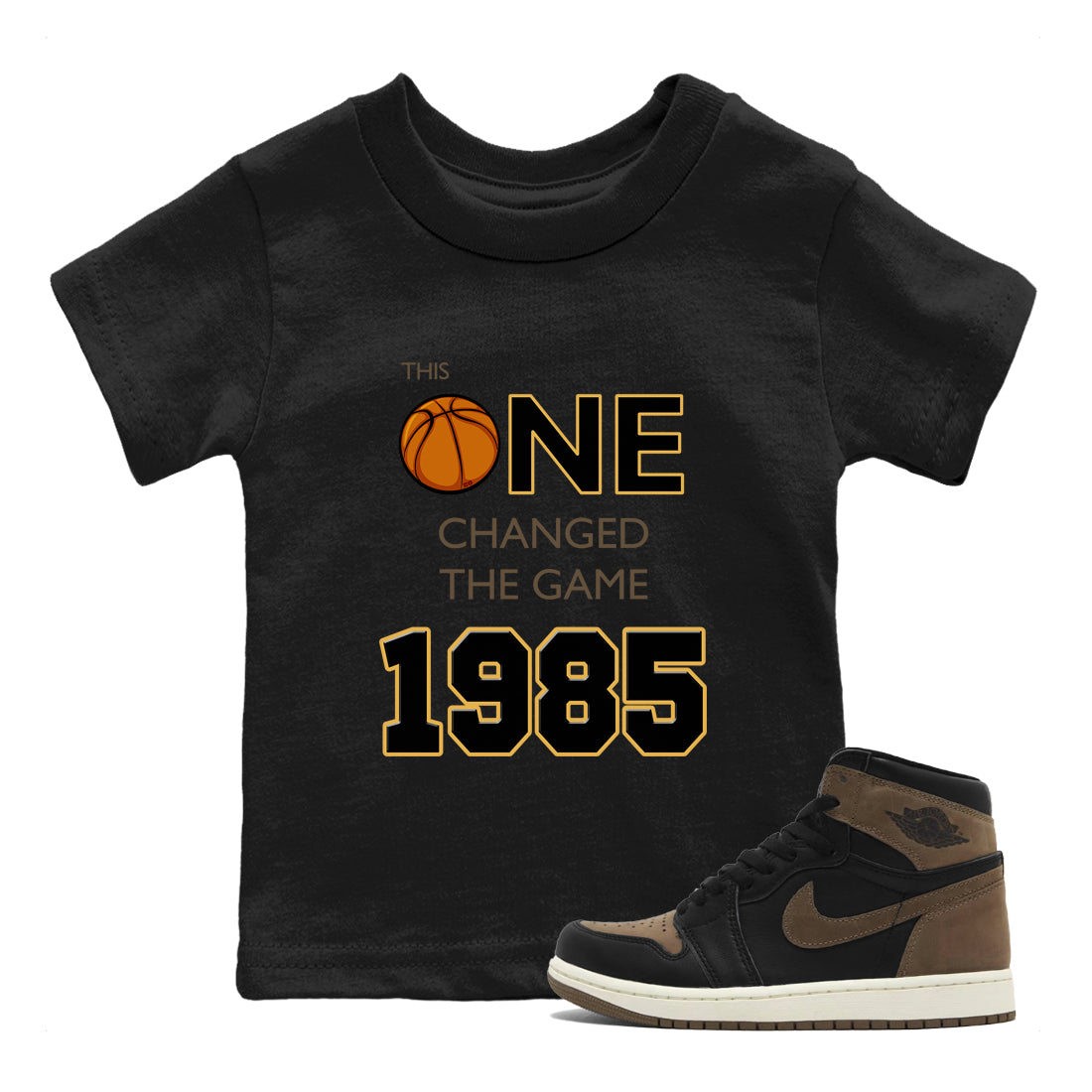 Changed The Game snkmatch Tee Kids - Air Jordan 1 Palomino