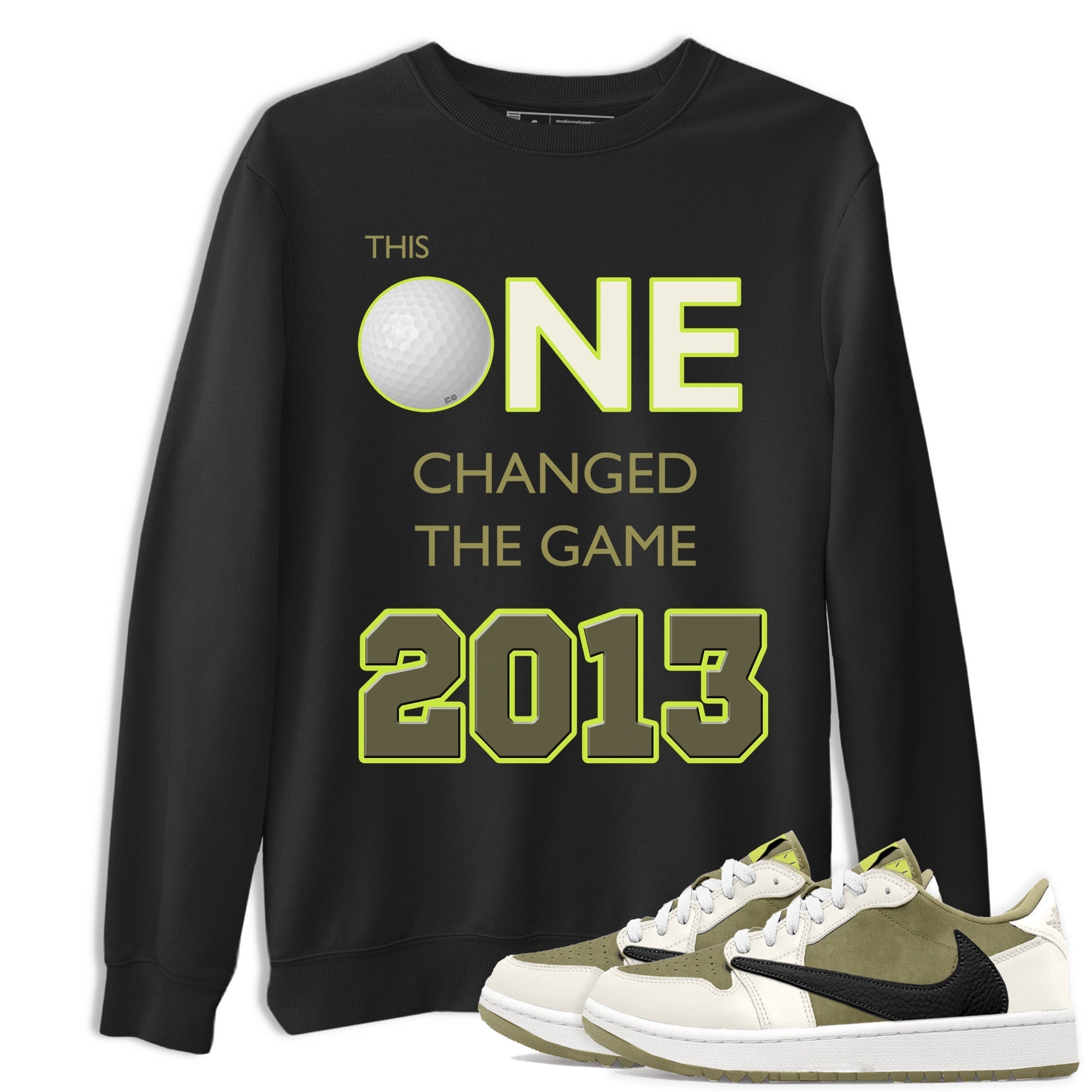 Changed The Game snkmatch Tee - Air Jordan 1 Travis Scott Golf