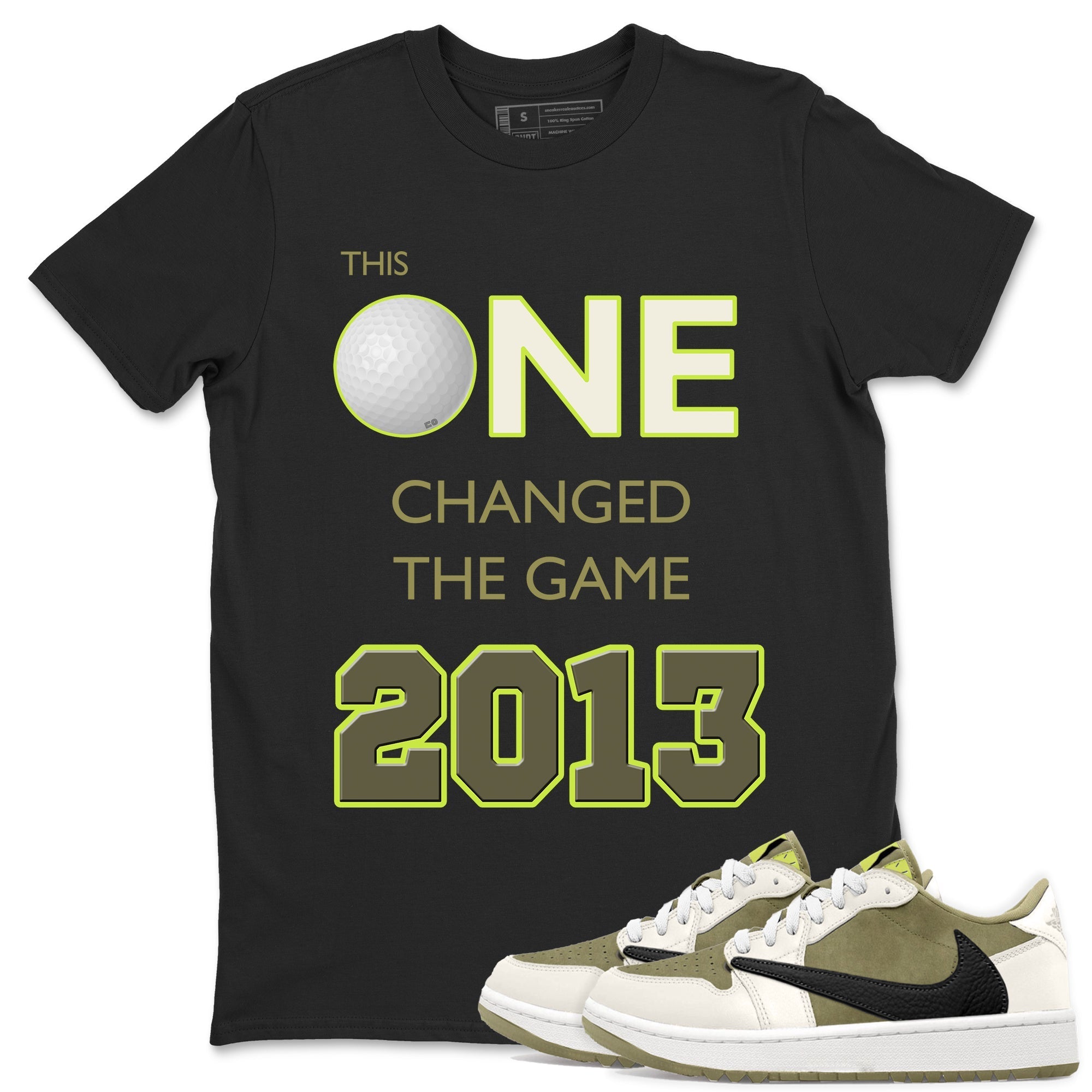 Changed The Game snkmatch Tee - Air Jordan 1 Travis Scott Golf