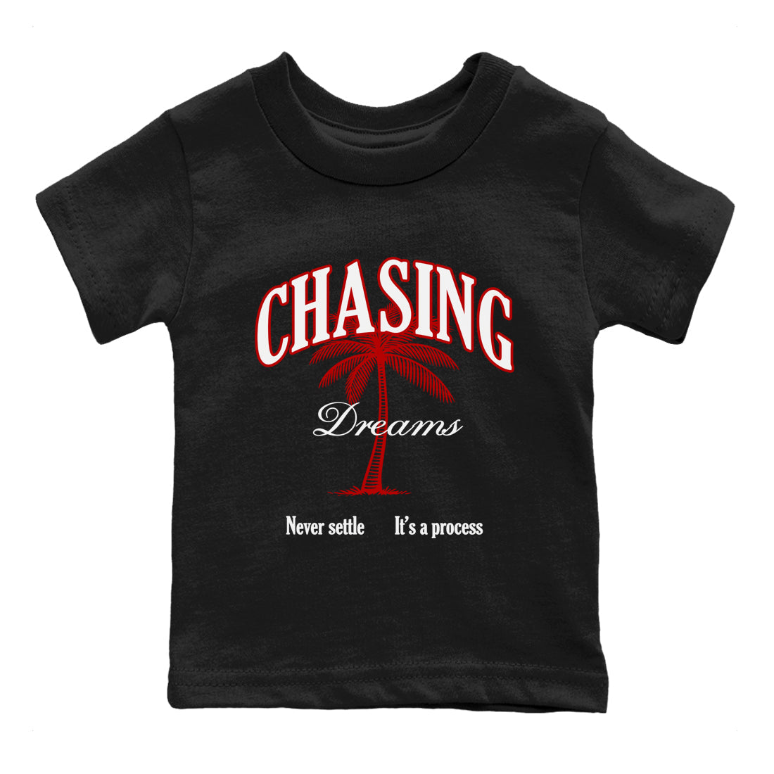 Chasing Dreams snkmatch Tees Kids - Air Jordan 11 Bred