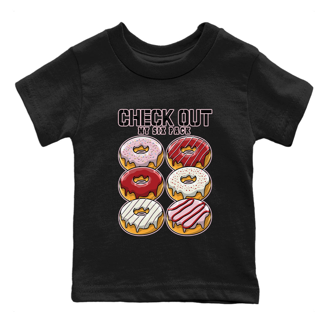 Check Out My Six Pack Kids Tops - Air Force 1 Valentines Day