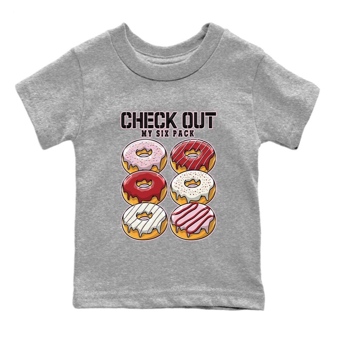 Check Out My Six Pack Kids Tops - Air Force 1 Valentines Day