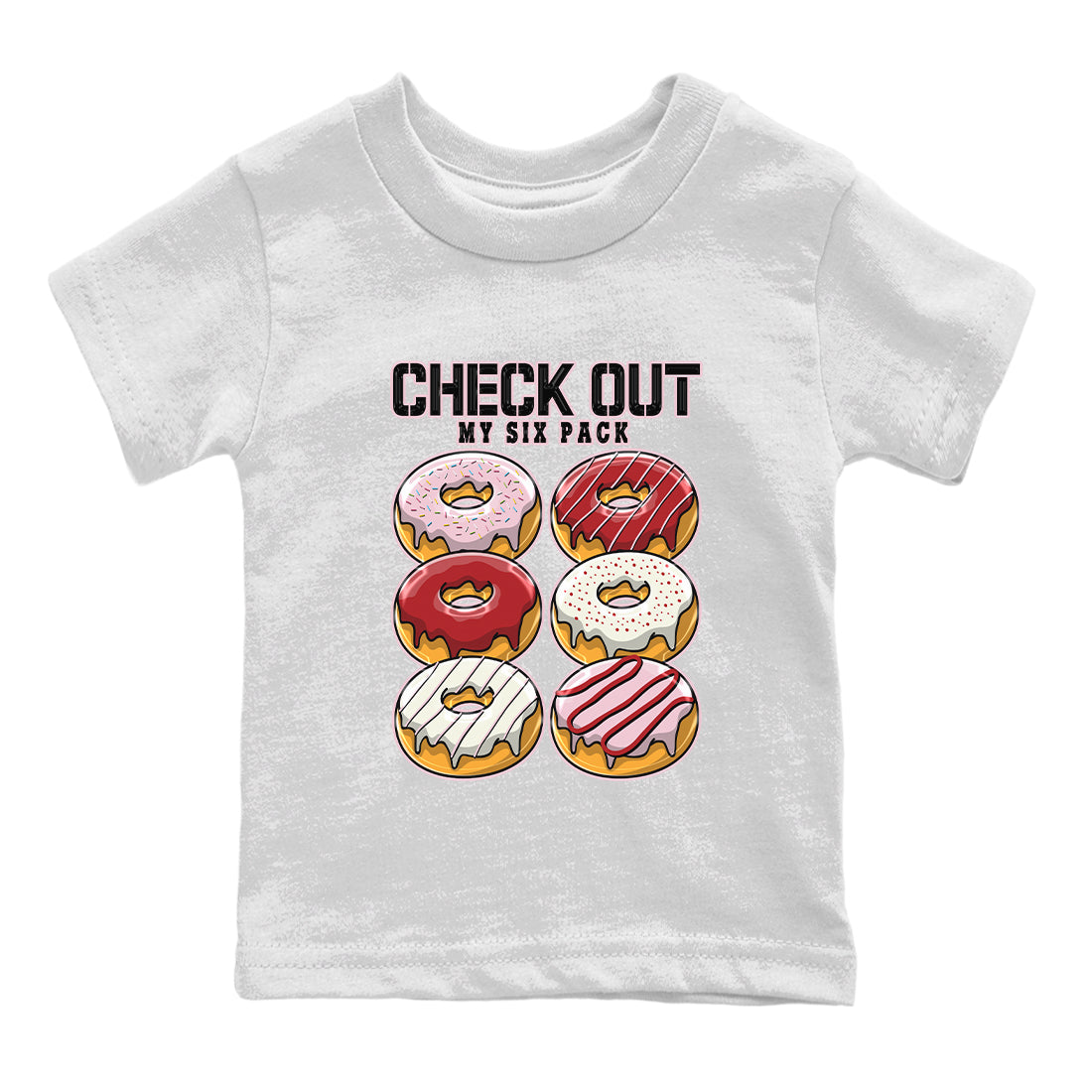 Check Out My Six Pack Kids Tops - Air Force 1 Valentines Day