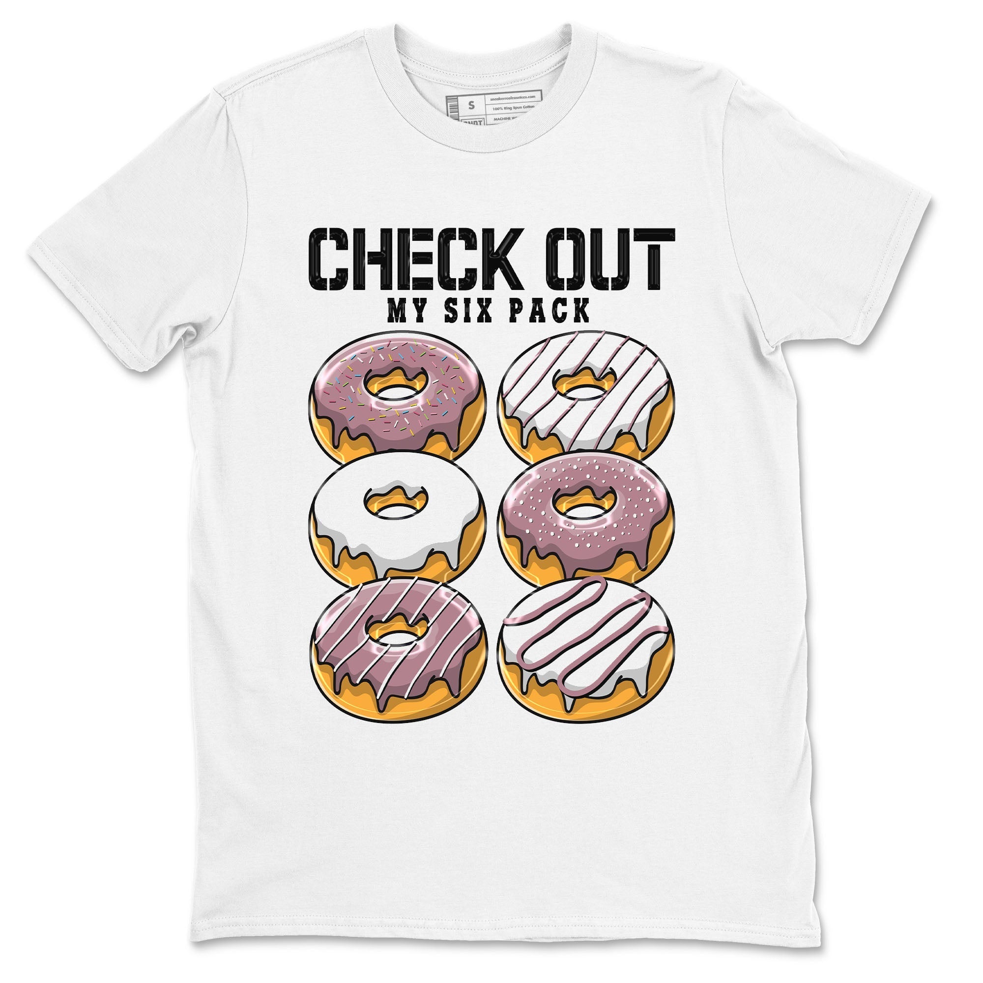Check Out My Six Pack snkmatch Tee - Air Jordan 1 Mauve