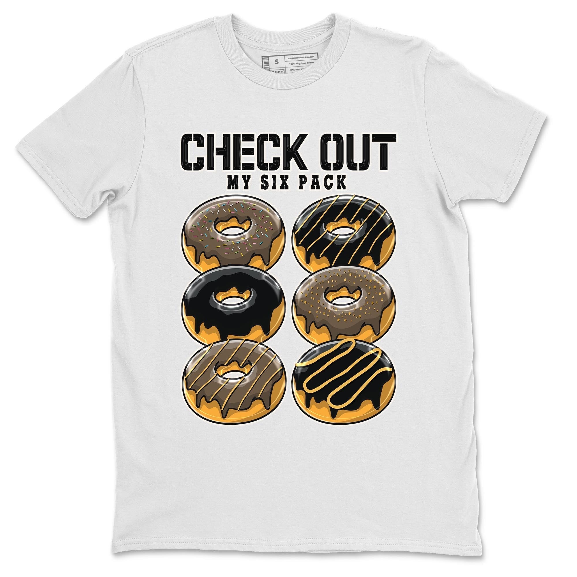 Check Out My Six Pack snkmatch Tee - Air Jordan 1 Palomino