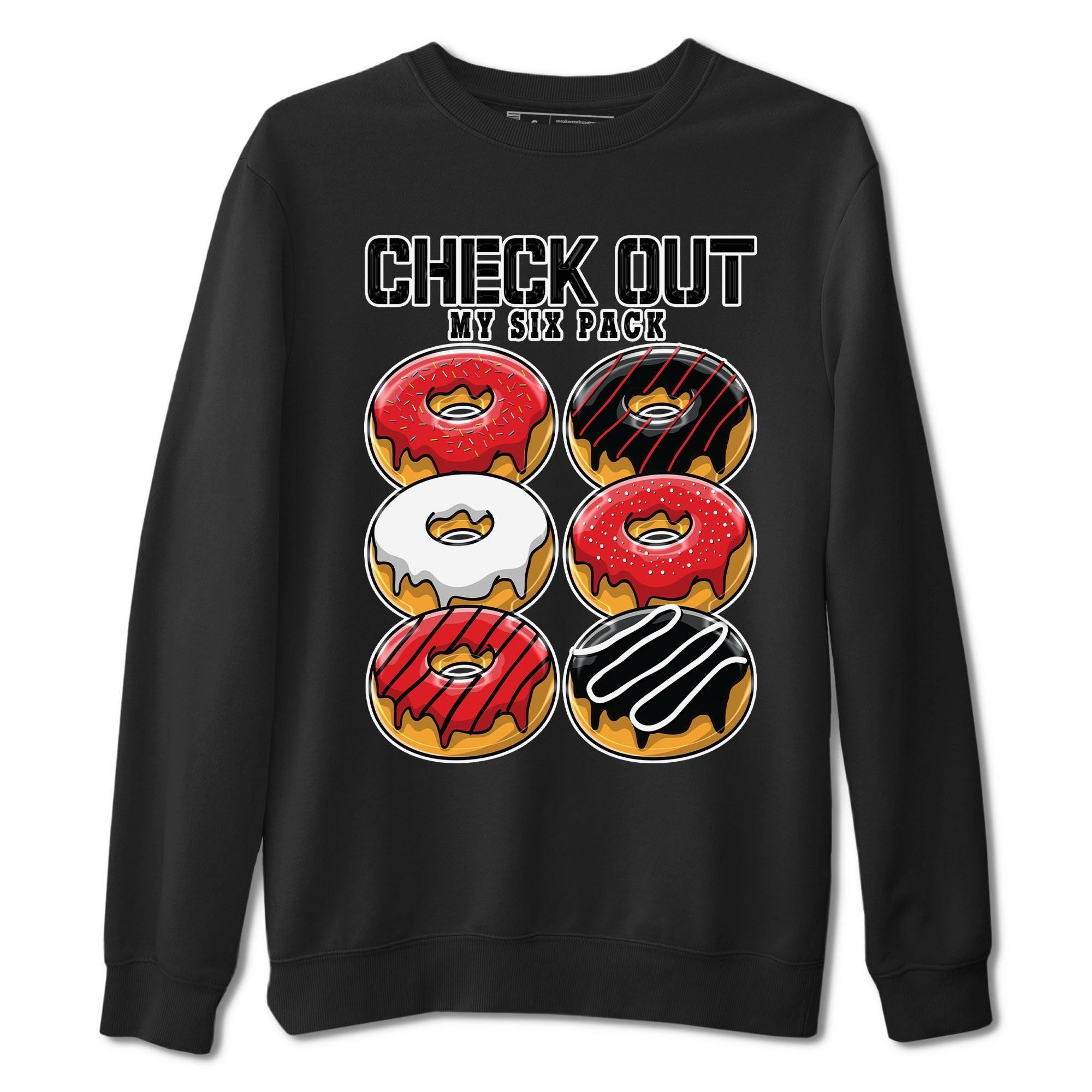 Check Out My Six Pack snkmatch Tee - Air Jordan 1 Satin Bred