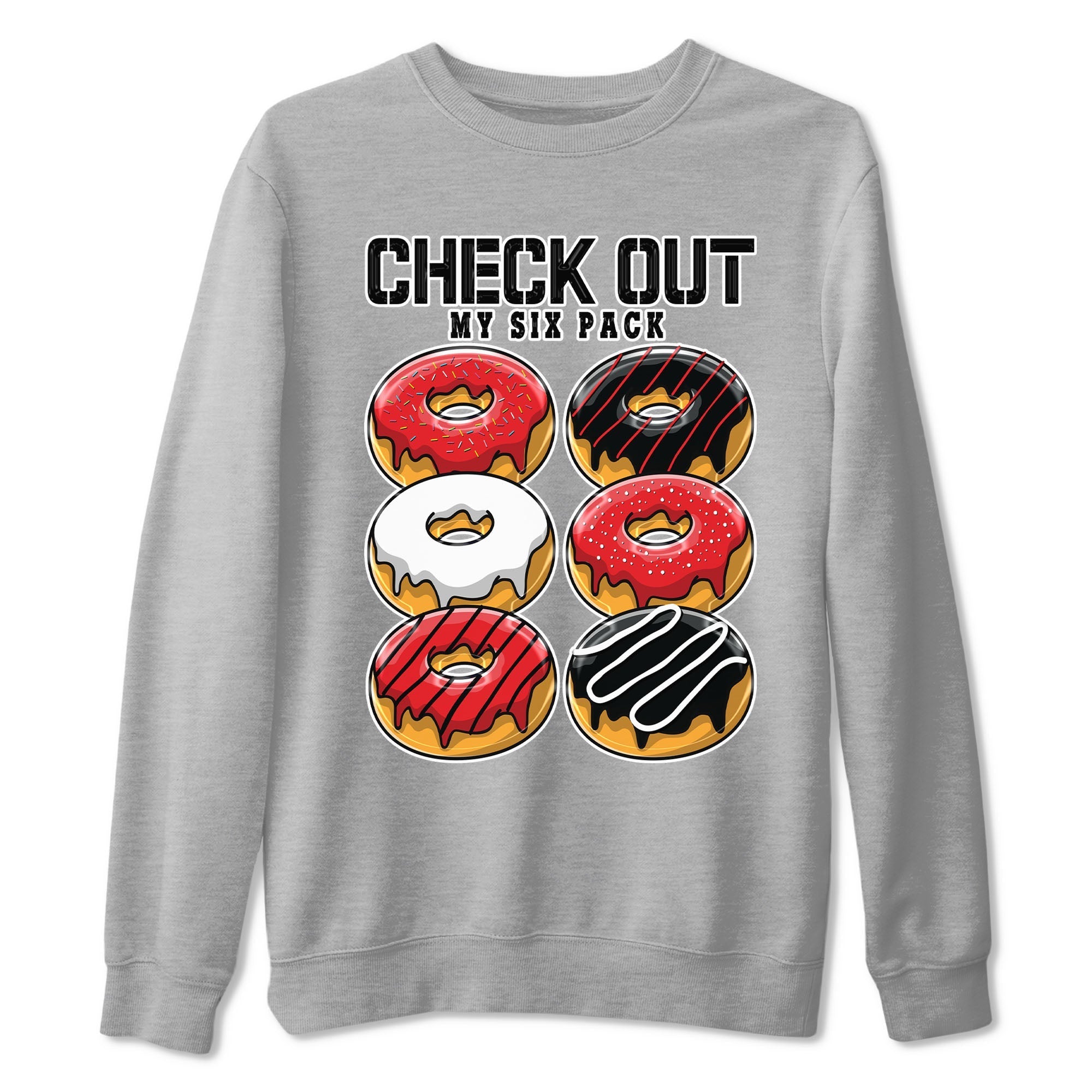 Check Out My Six Pack snkmatch Tee - Air Jordan 1 Satin Bred