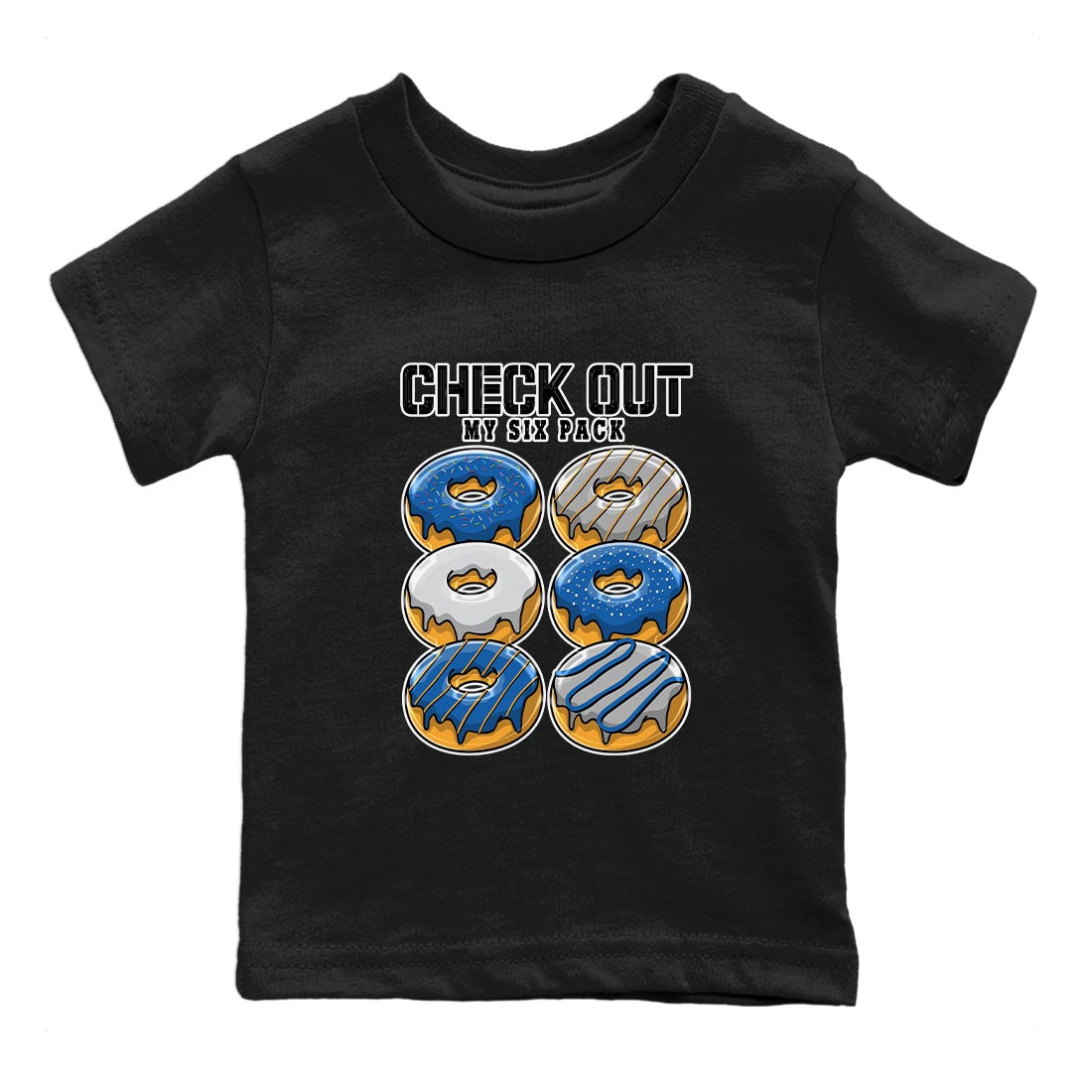 Check Out My Six Pack Kids Tops - Air Jordan 3 Wizards