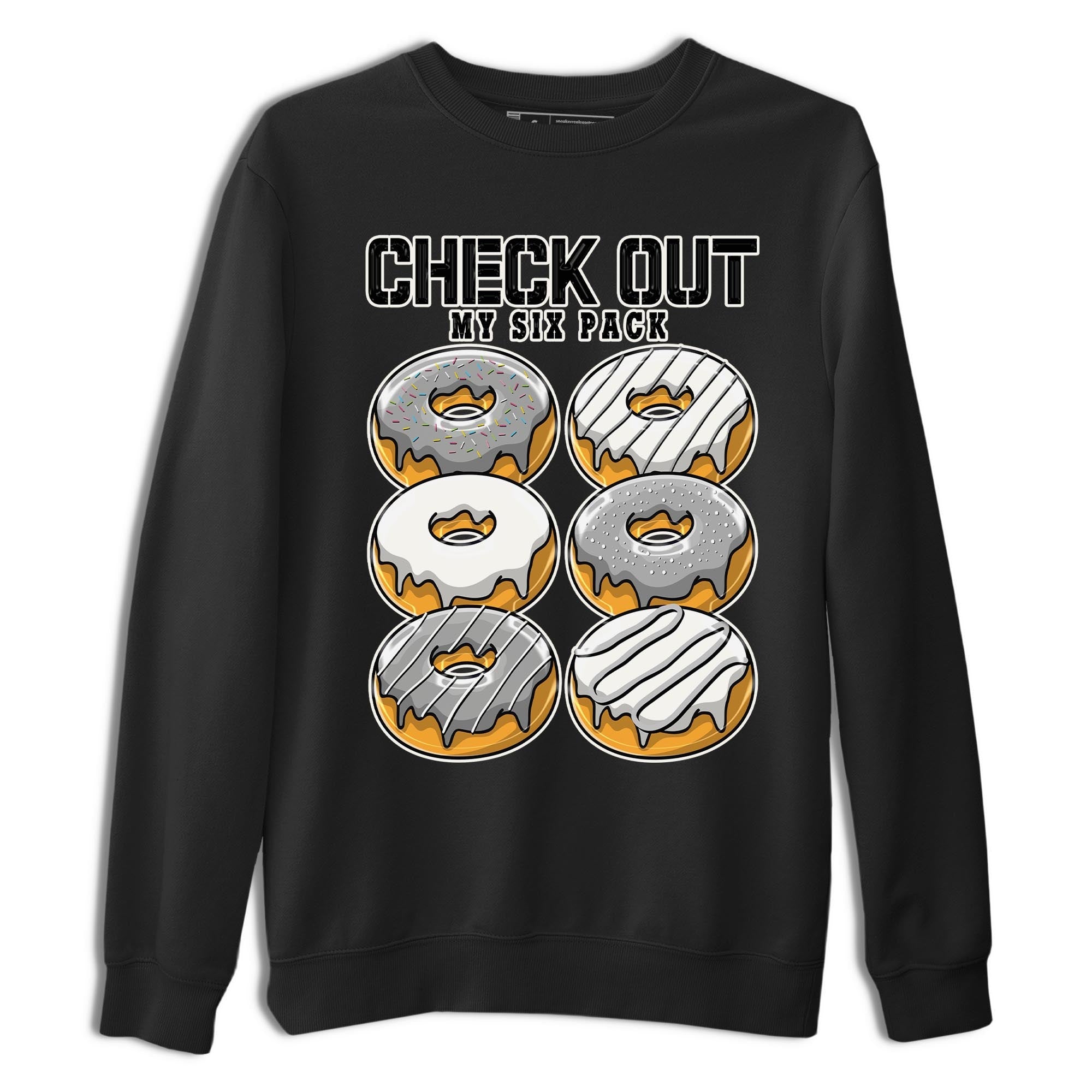 Check Out My Six Pack snkmatch Tee - Air Jordan 4 Frozen Moments