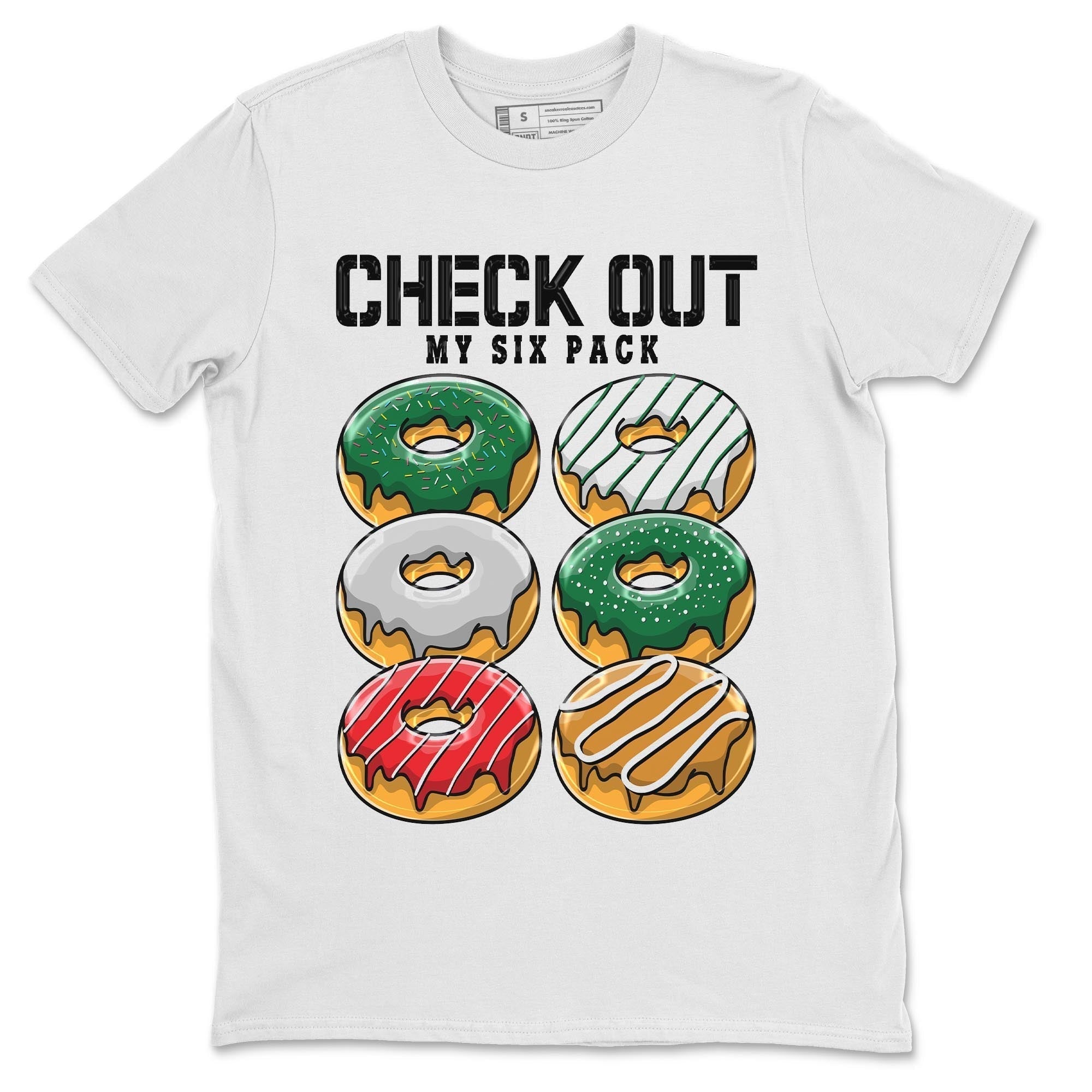 Check Out My Six Pack Unisex Tops - Air Jordan 4 Pine Green SB